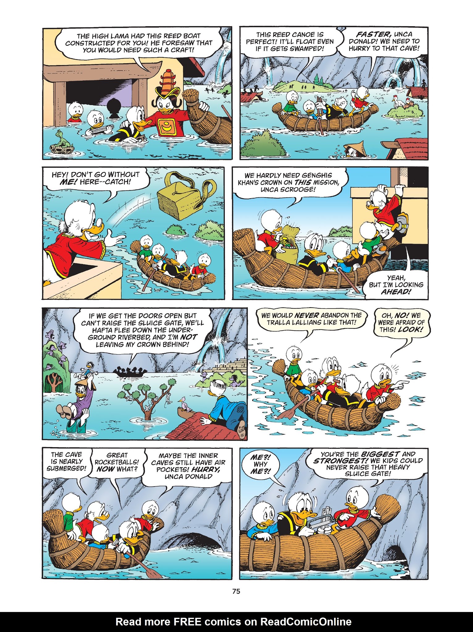 Read online Walt Disney Uncle Scrooge and Donald Duck: The Don Rosa Library comic -  Issue # TPB 3 (Part 1) - 76