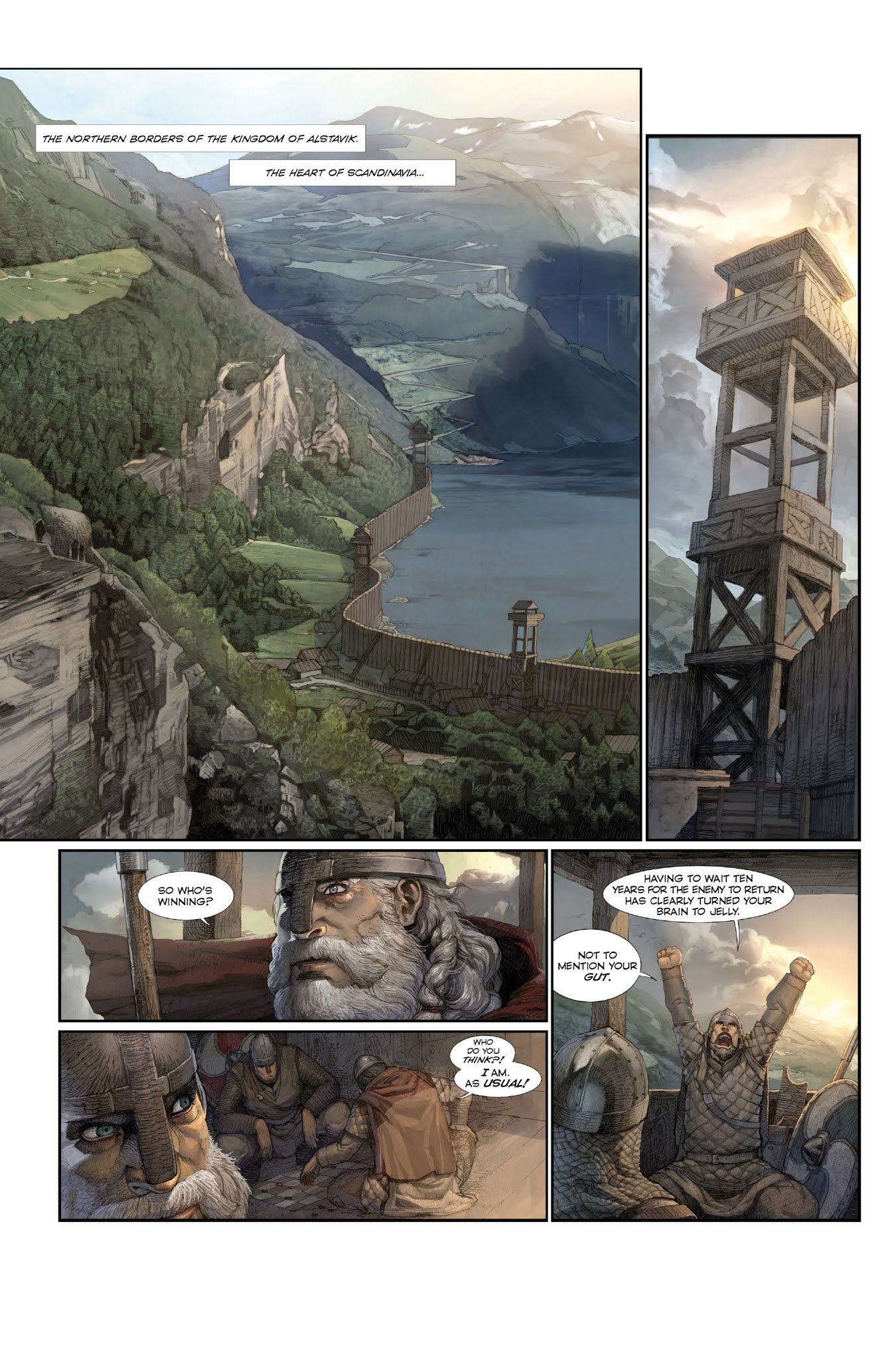 Read online Konungar: War of Crowns comic -  Issue #1 - 5