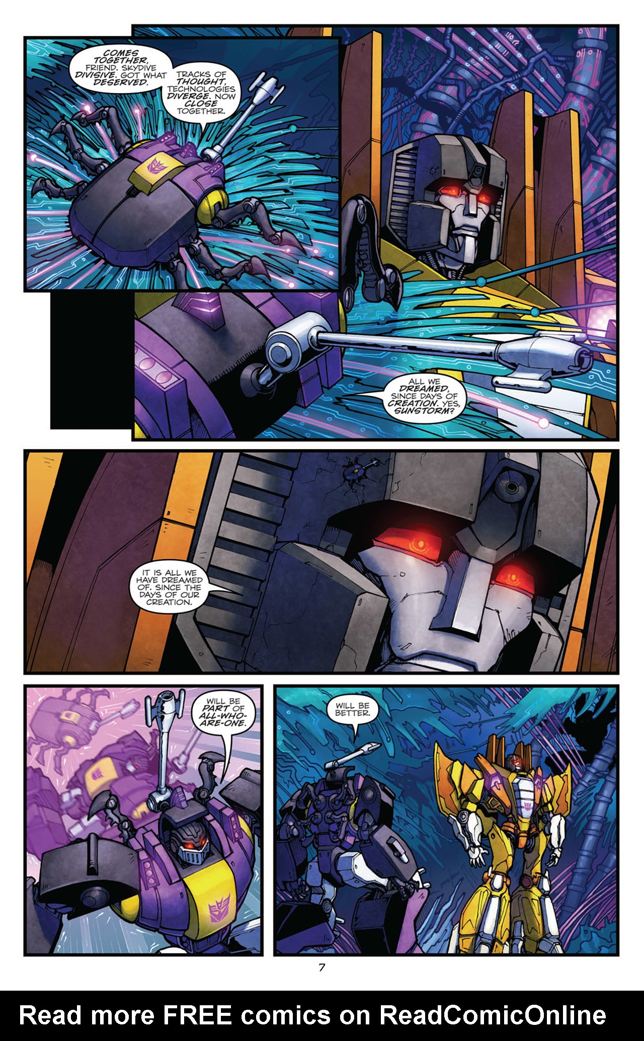 Read online Transformers: Robots In Disguise (2012) comic -  Issue #4 - 10