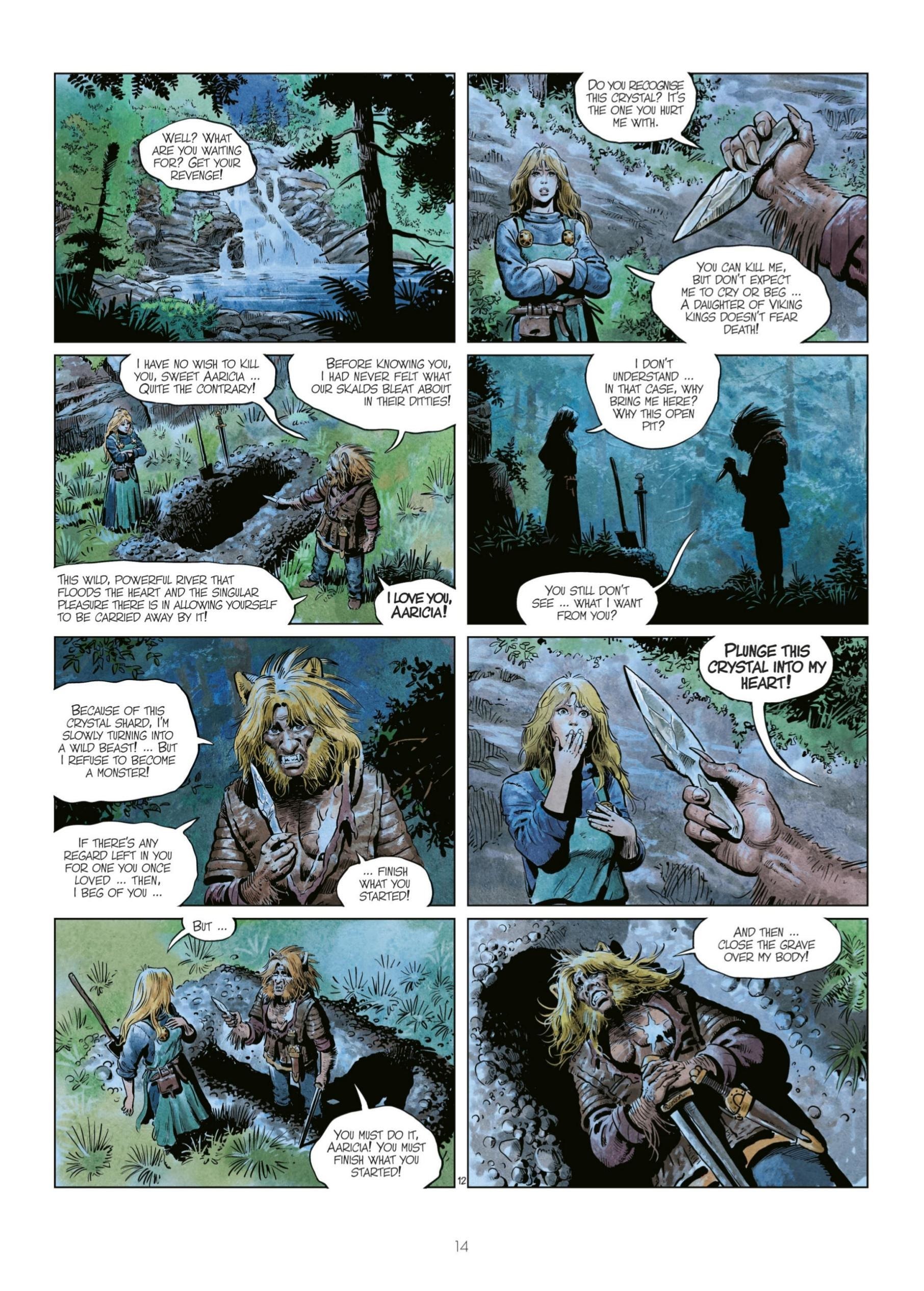 Read online The World of Thorgal: Wolfcub comic -  Issue #7 - 16