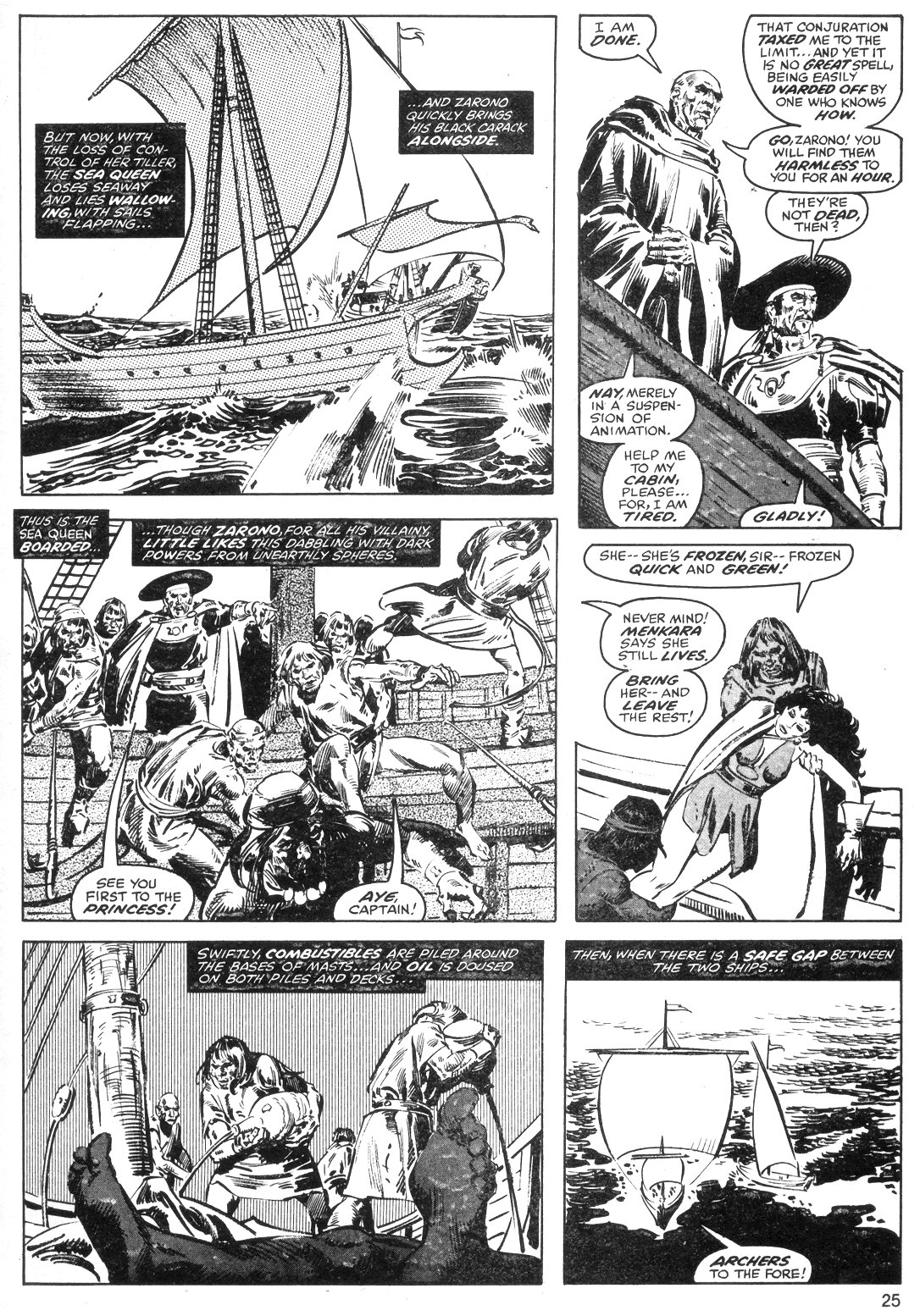 Read online The Savage Sword Of Conan comic -  Issue #40 - 25