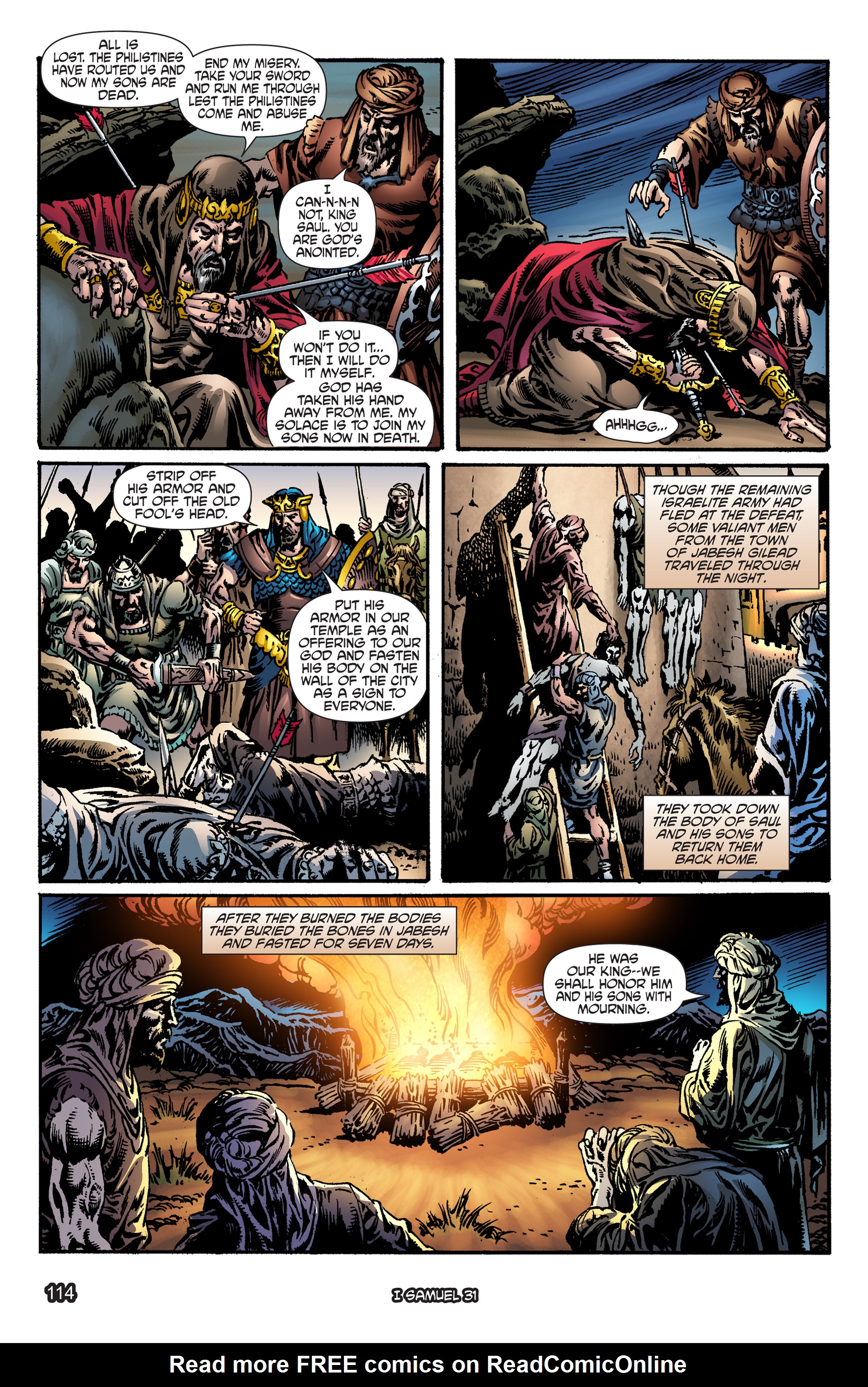 Read online The Kingstone Bible comic -  Issue #5 - 118