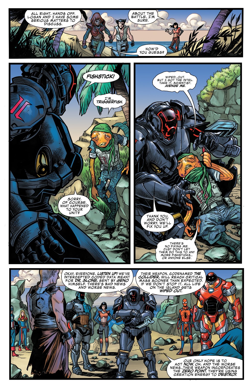 Fortnite X Marvel: Zero War issue 5 - Page 9