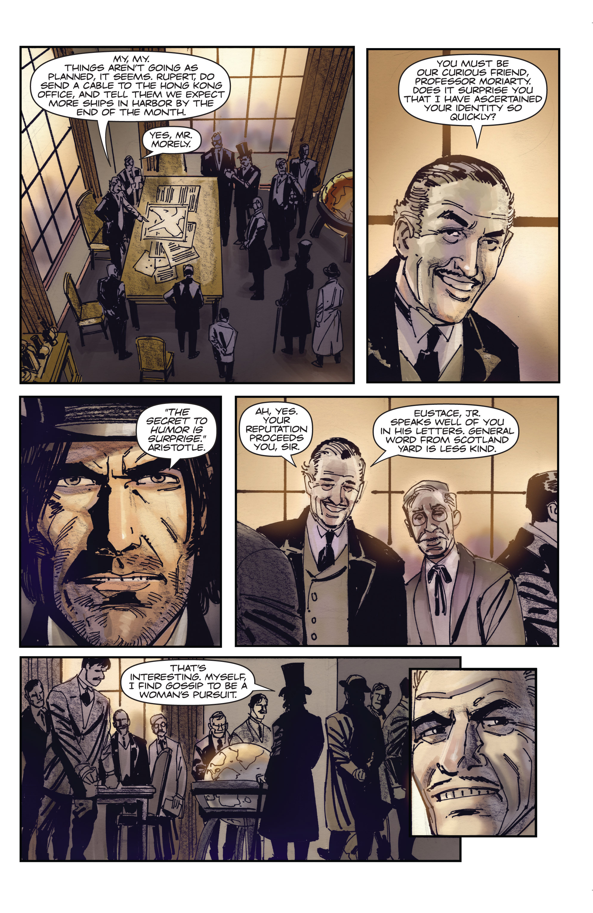 Read online Moriarty comic -  Issue # TPB 2 - 65