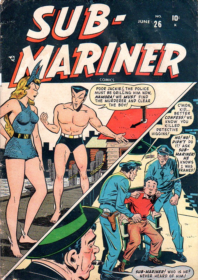 Read online Sub-Mariner Comics comic -  Issue #26 - 1