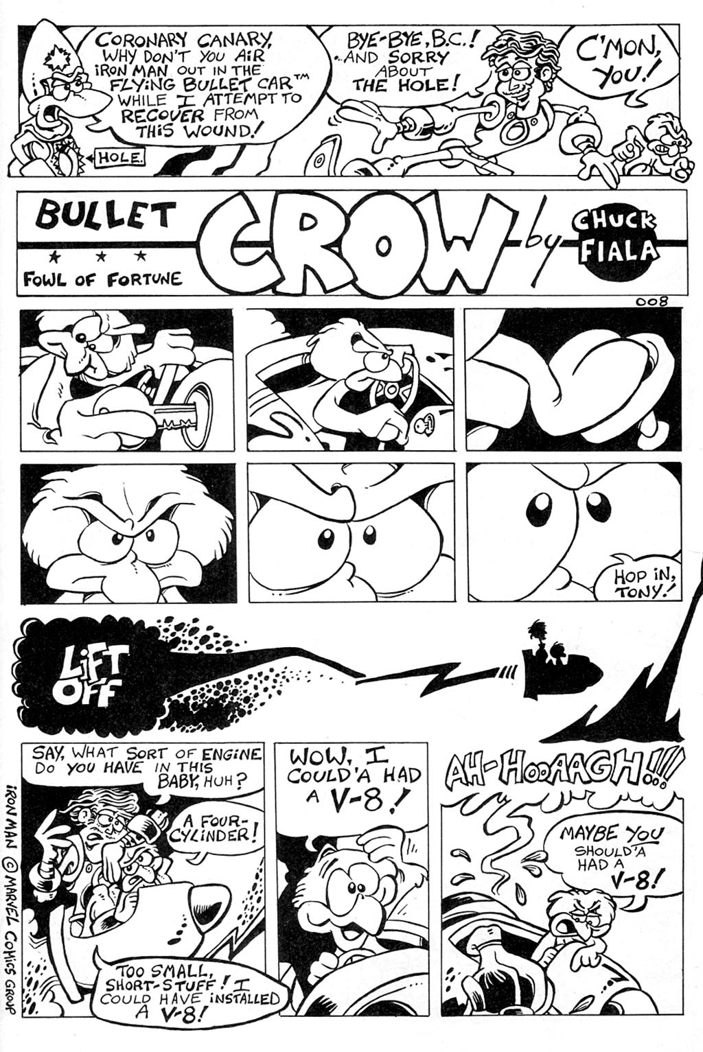 Read online Bullet Crow, Fowl of Fortune comic -  Issue #1 - 10