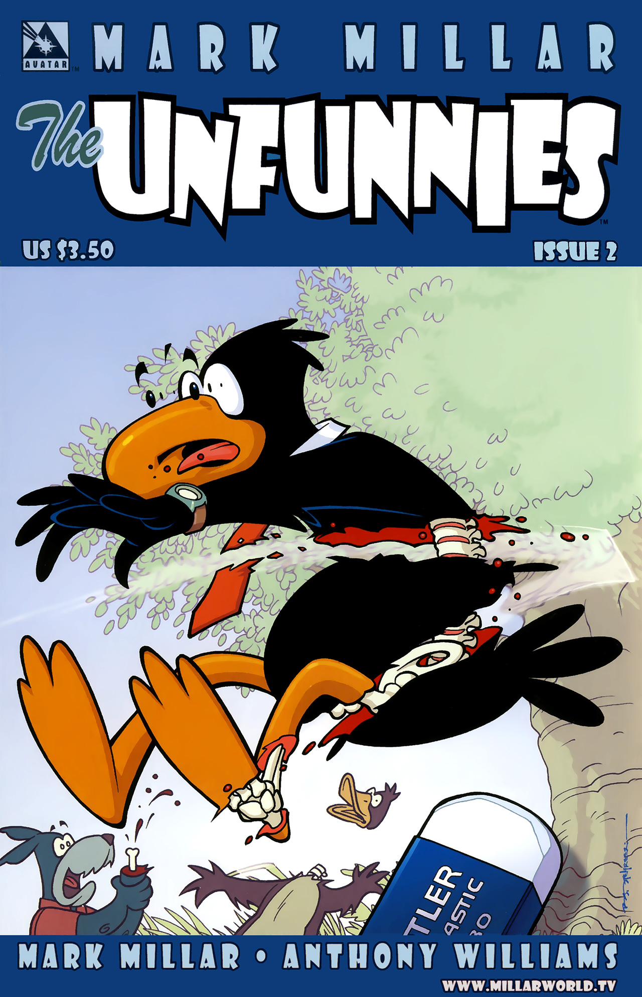 Read online Mark Millar's The Unfunnies comic -  Issue #2 - 1