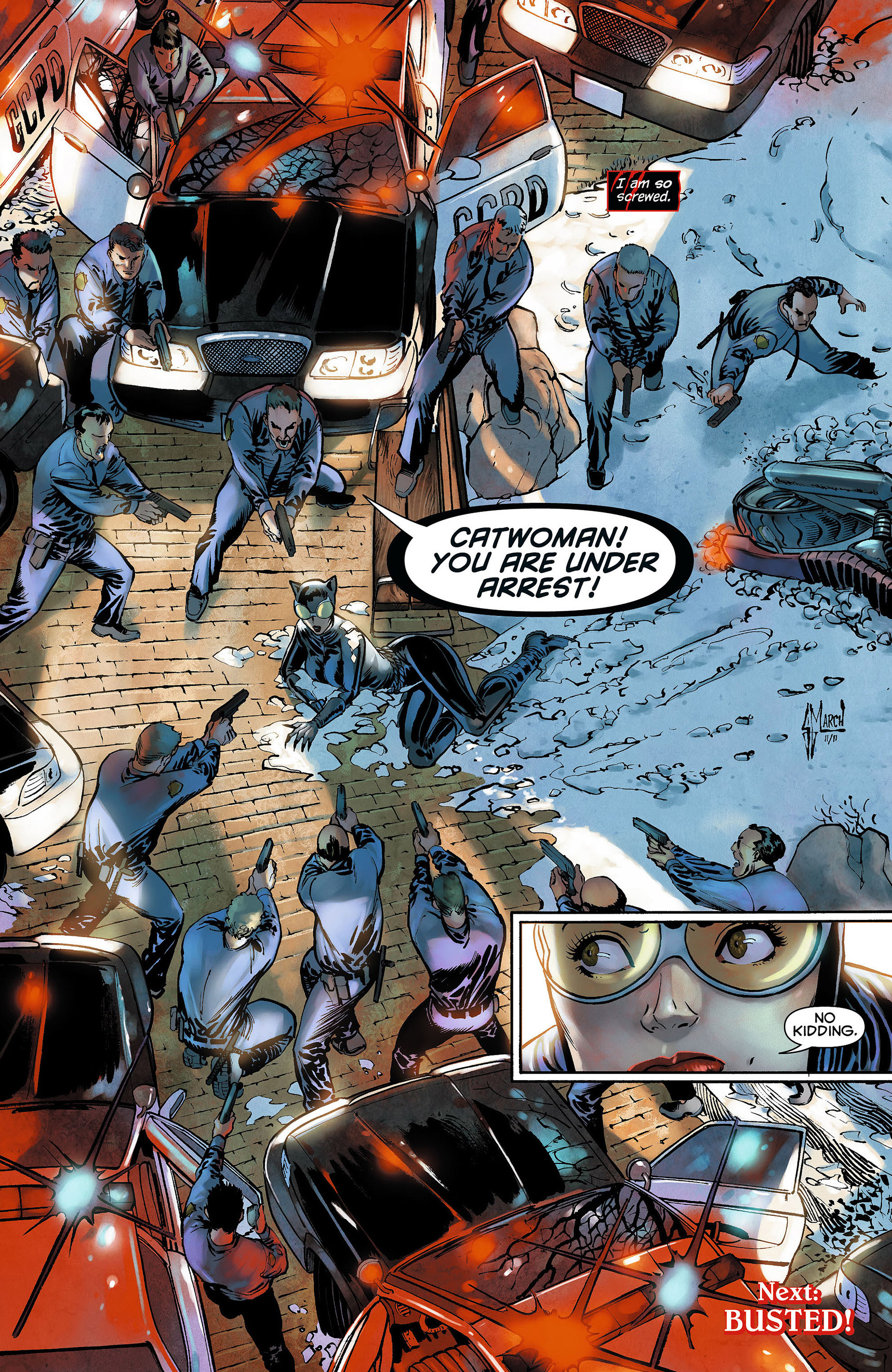 Read online Catwoman (2011) comic -  Issue #5 - 20