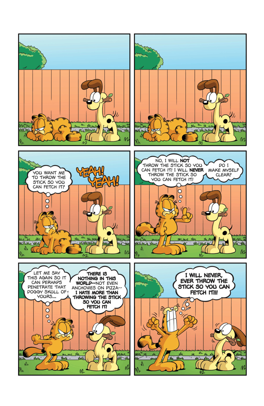 Read online Garfield comic -  Issue #9 - 6