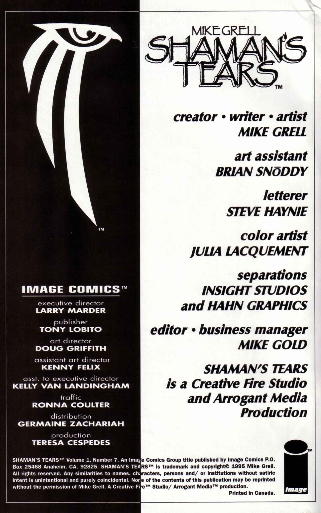 Read online Shaman's Tears comic -  Issue #7 - 2