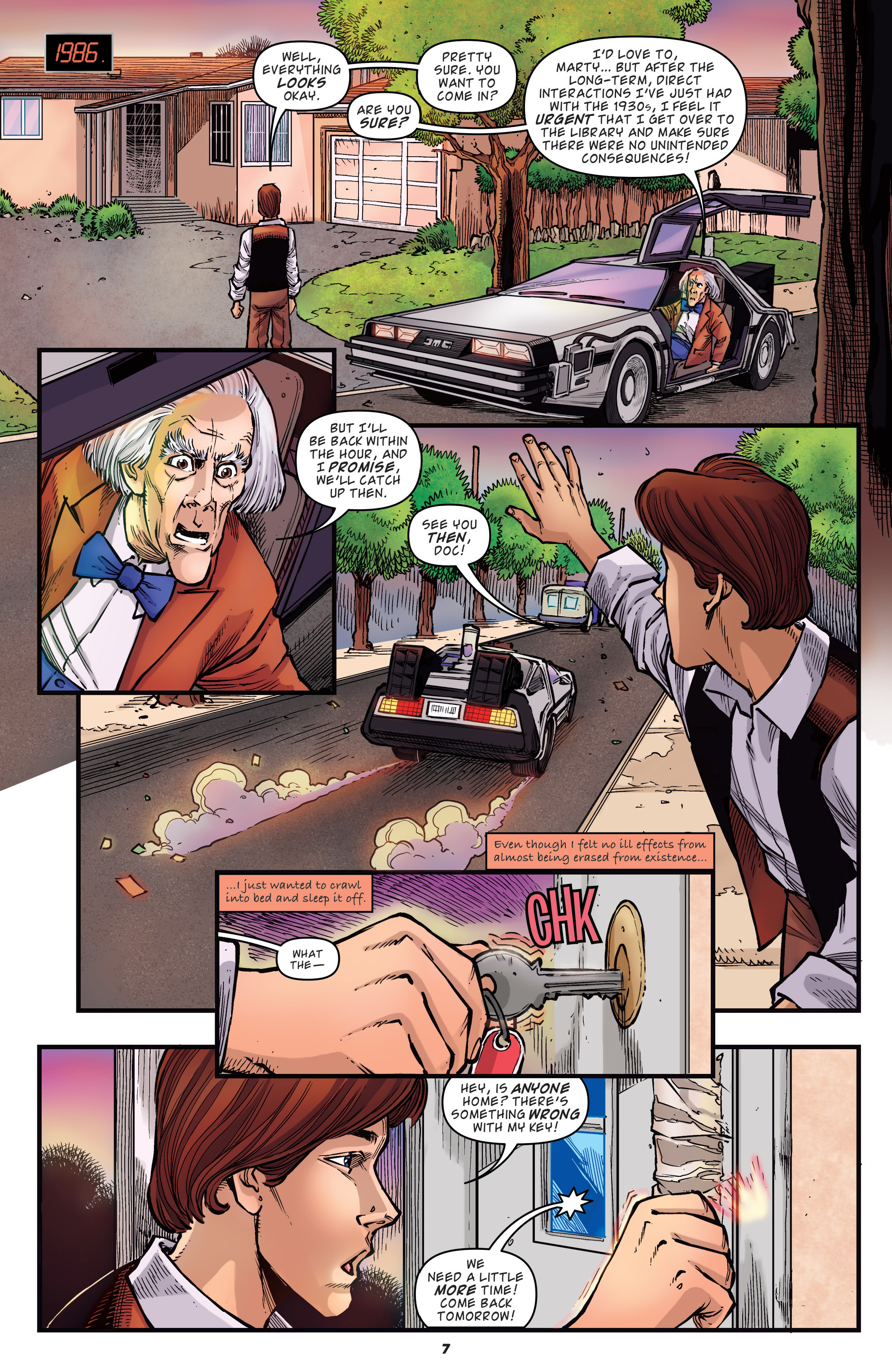 Read online Back to the Future: Citizen Brown comic -  Issue #2 - 9