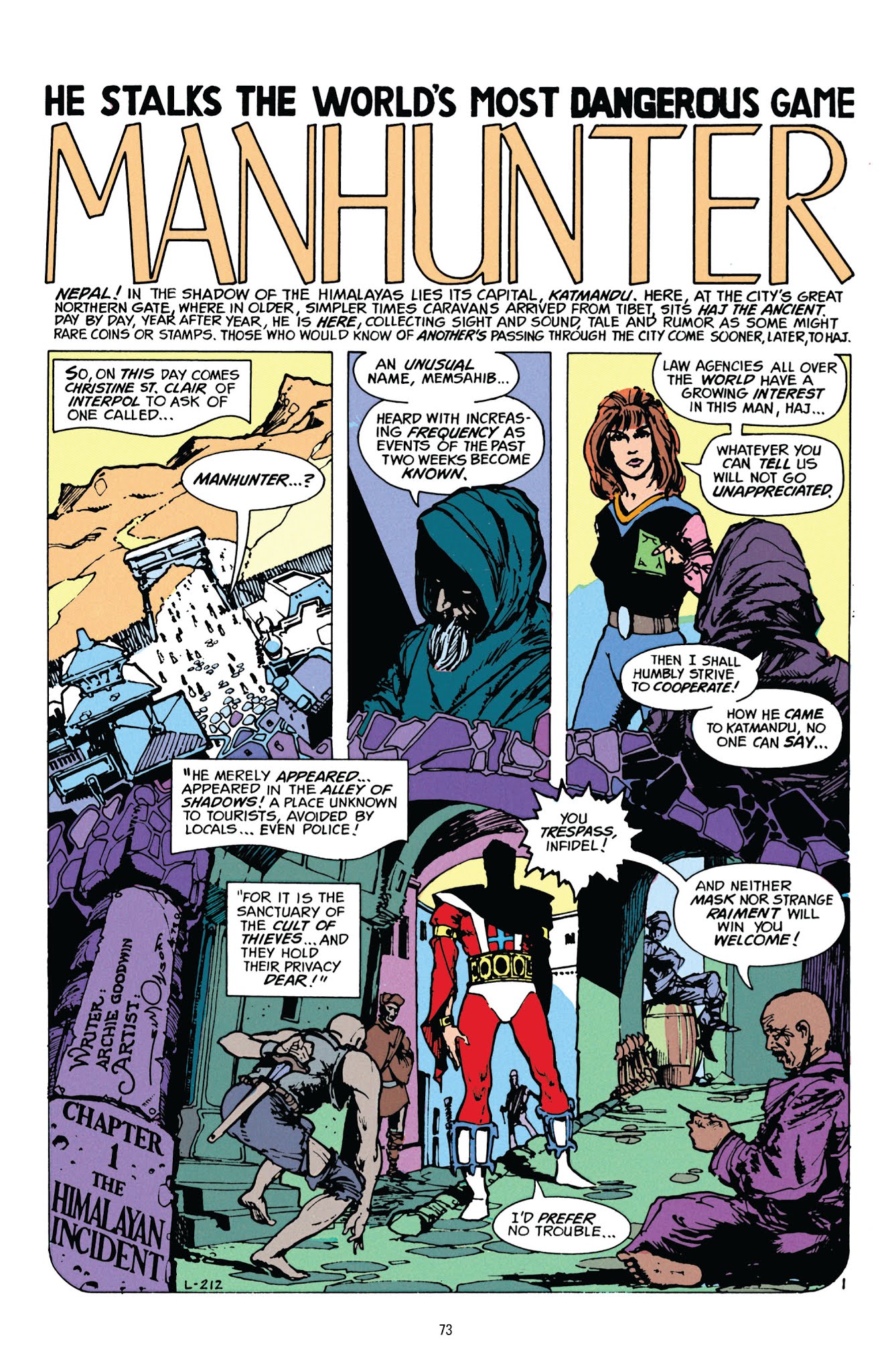 Read online Tales of the Batman: Archie Goodwin comic -  Issue # TPB (Part 1) - 74