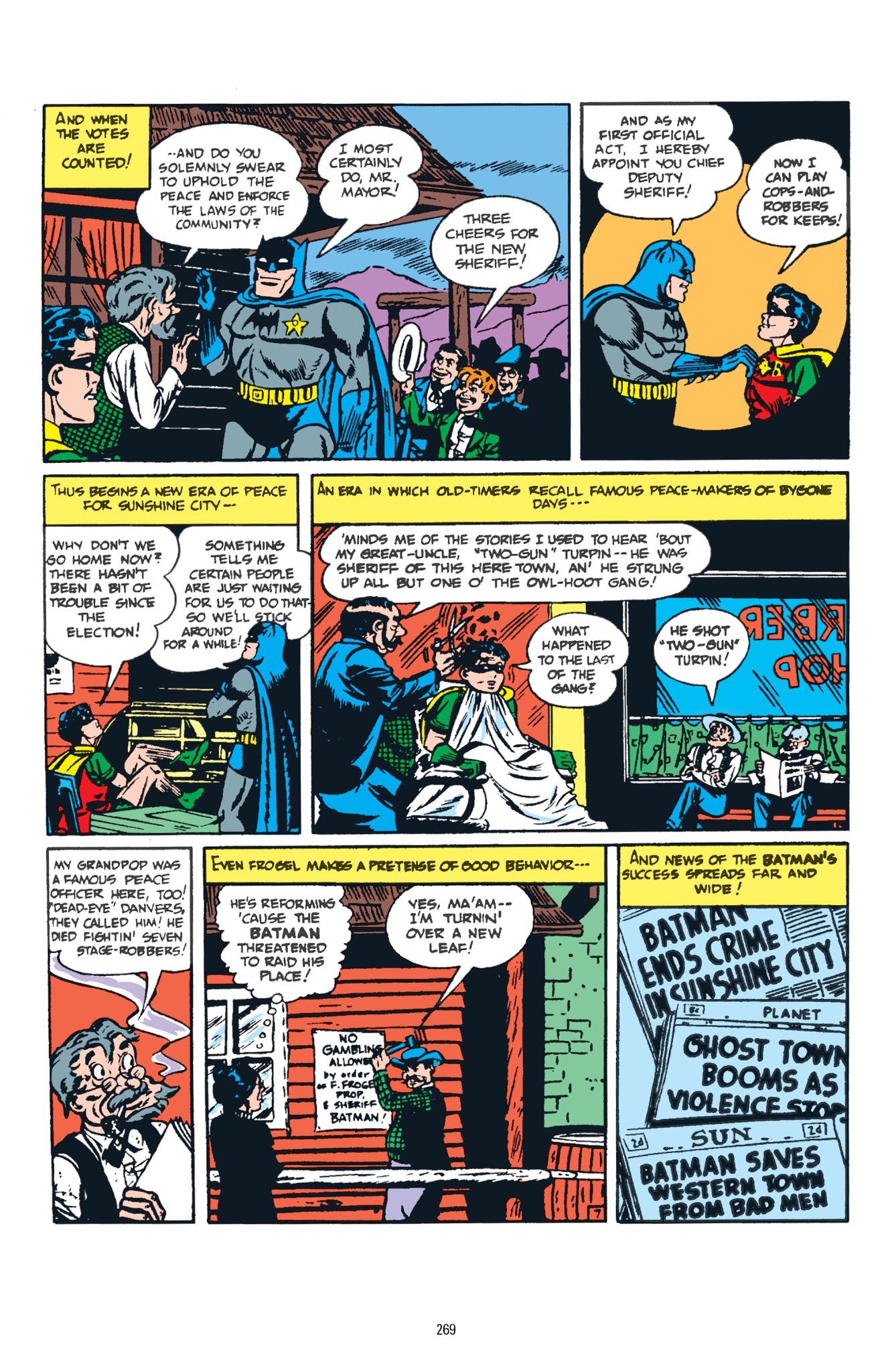 Read online Batman: The Golden Age Omnibus comic -  Issue # TPB 3 - 269