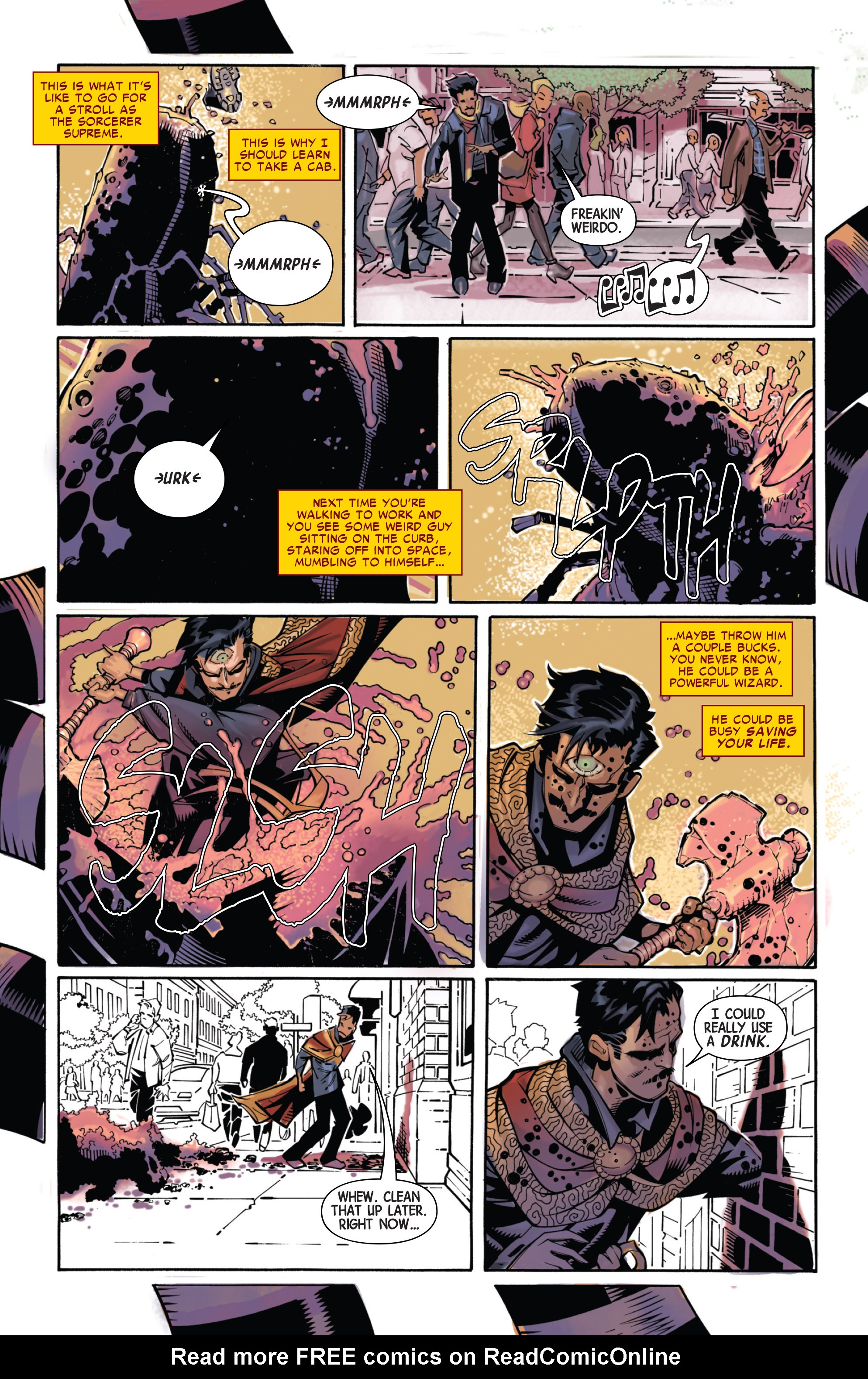Read online Doctor Strange (2015) comic -  Issue #1 - 13