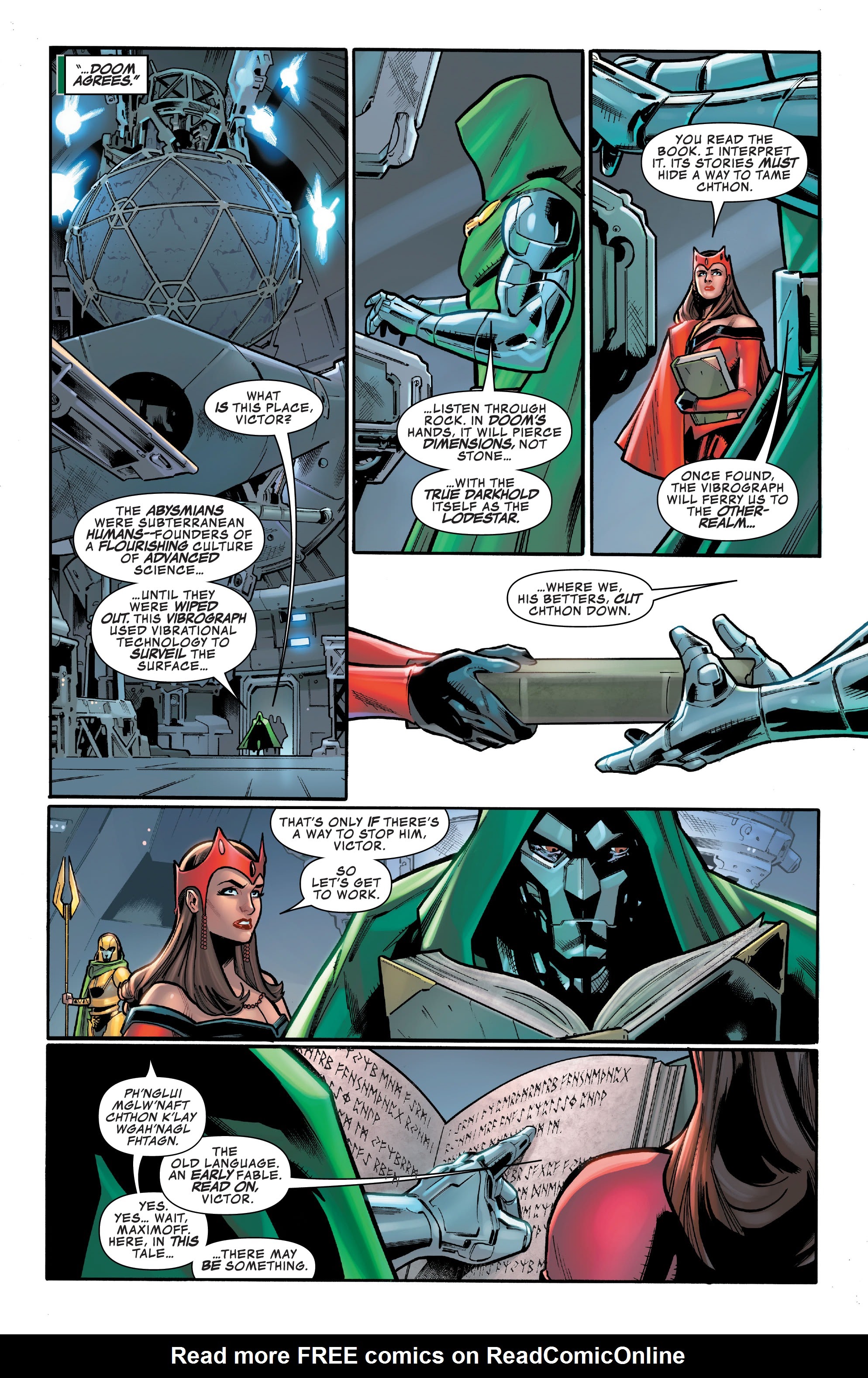 Read online The Darkhold comic -  Issue # Alpha - 13