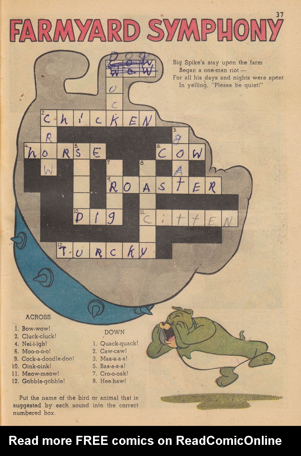 Read online Tom and Jerry's Summer Fun comic -  Issue #1 - 39