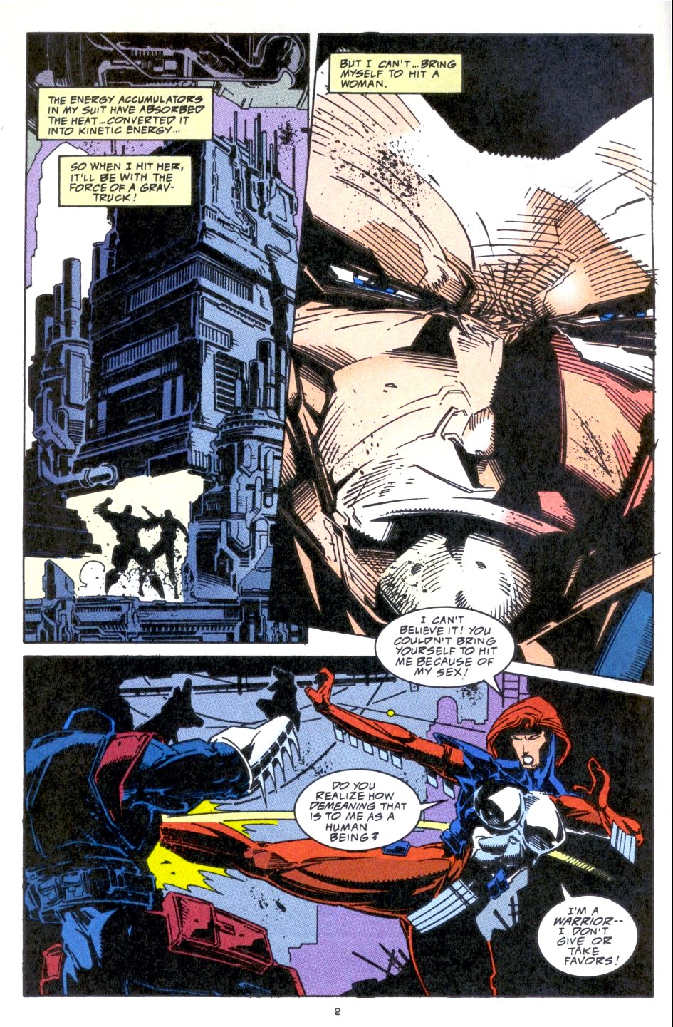 Read online Punisher 2099 comic -  Issue #21 - 3