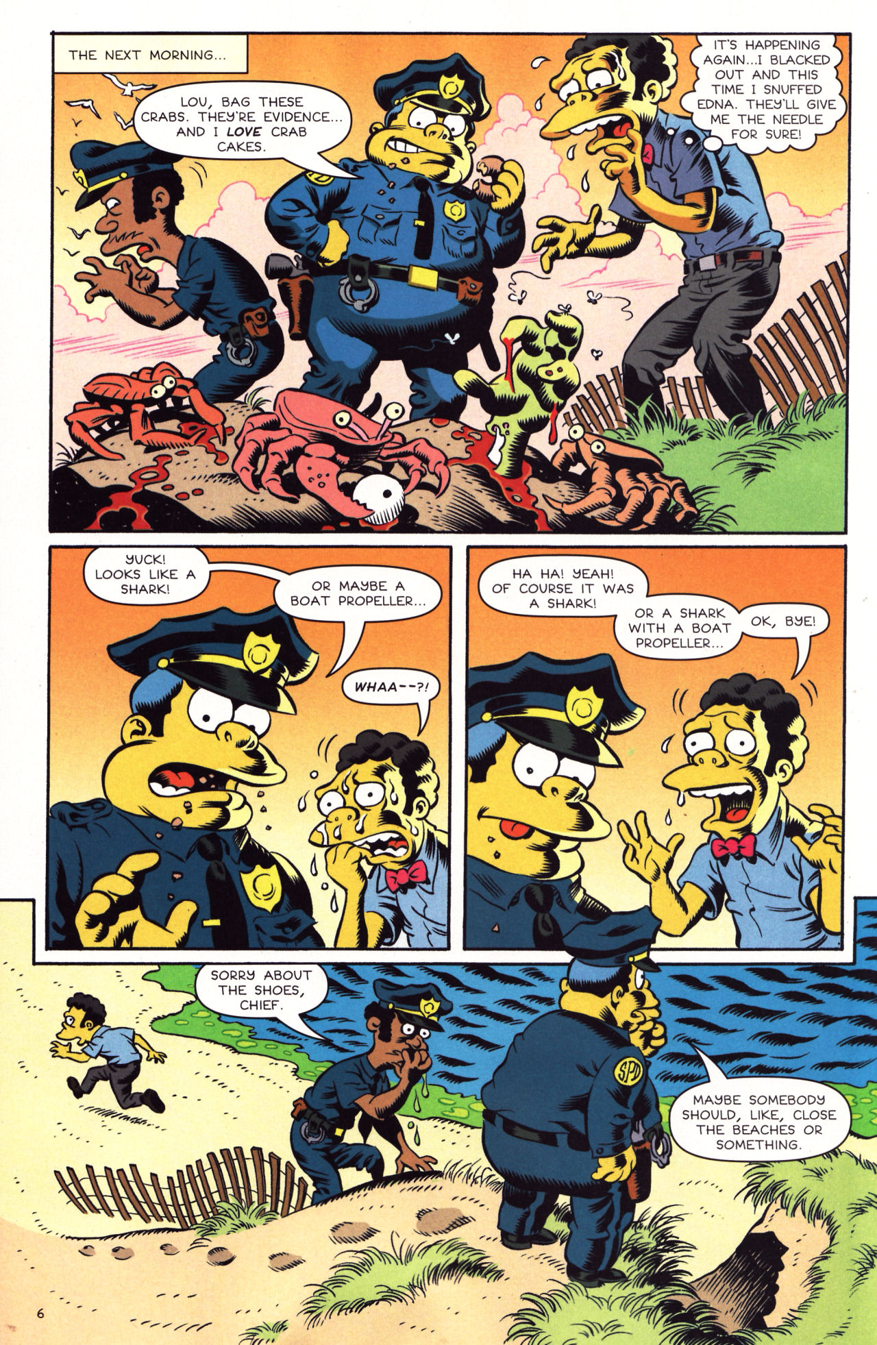 Read online Treehouse of Horror comic -  Issue #13 - 8