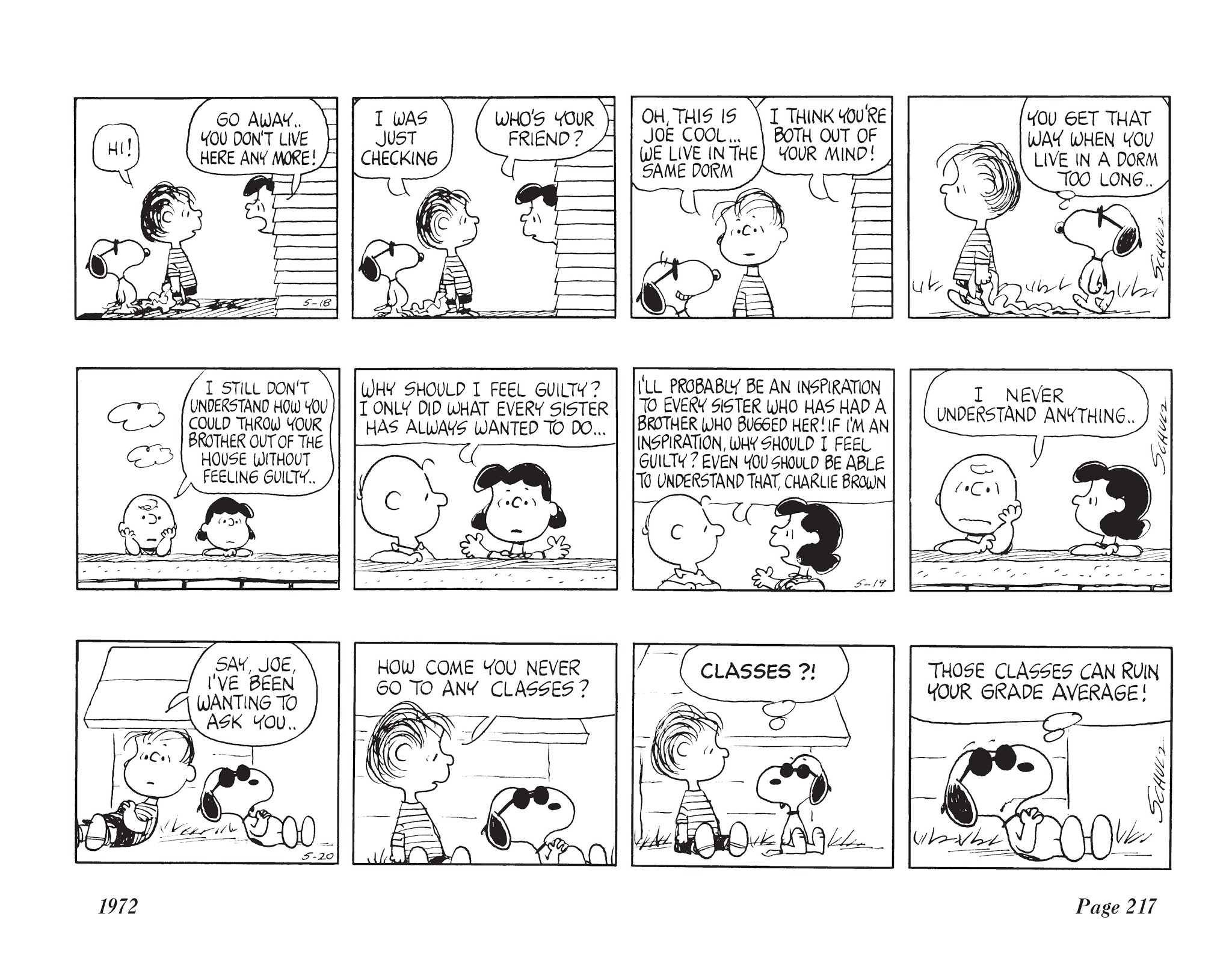 Read online The Complete Peanuts comic -  Issue # TPB 11 - 232