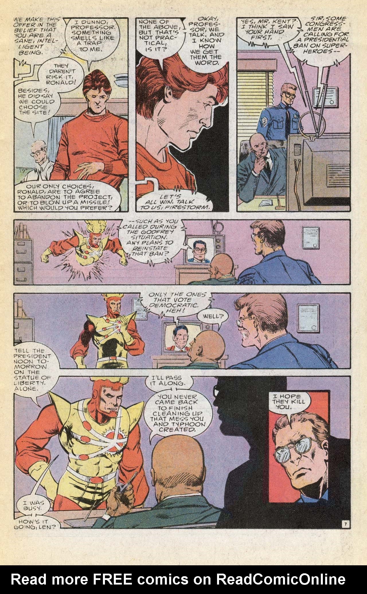 The Fury of Firestorm Issue #63 #67 - English 11