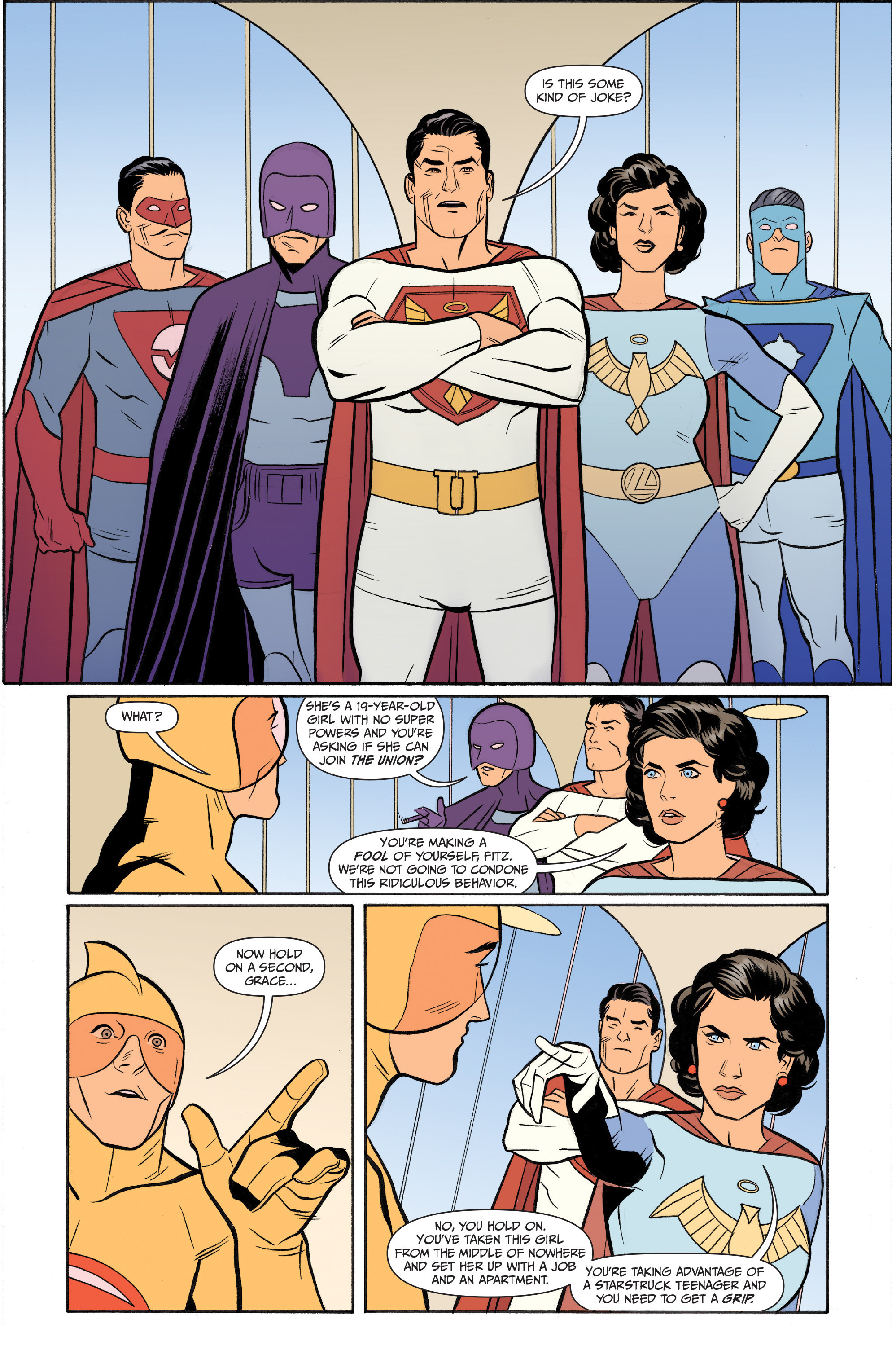 Read online Jupiter's Circle comic -  Issue #3 - 17