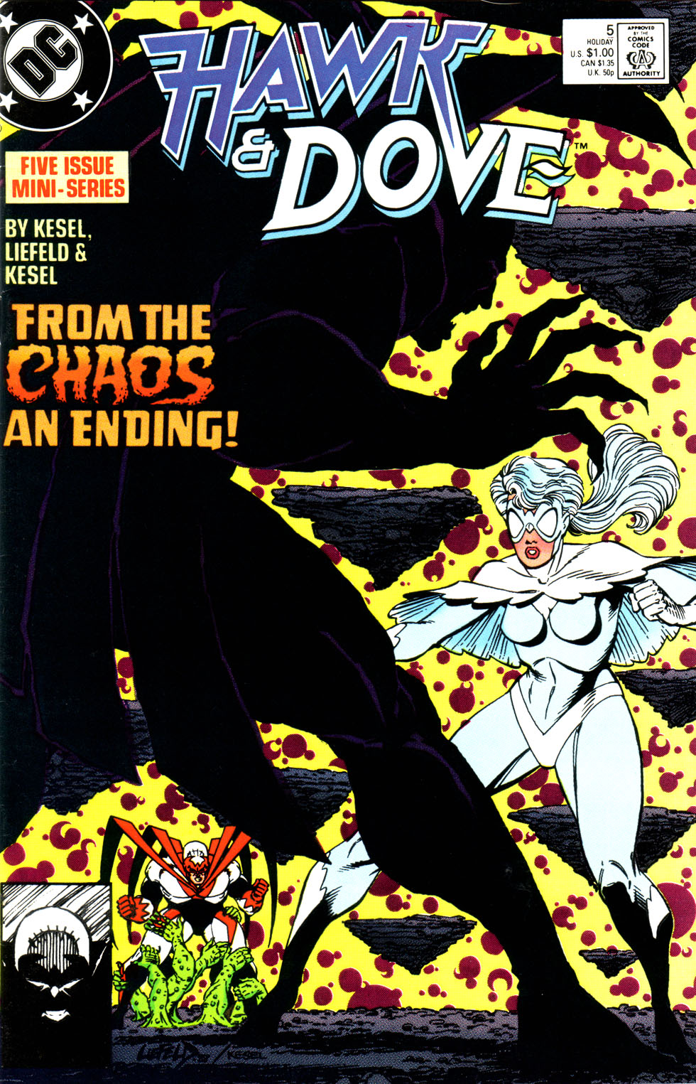 Read online Hawk and Dove (1988) comic -  Issue #5 - 1