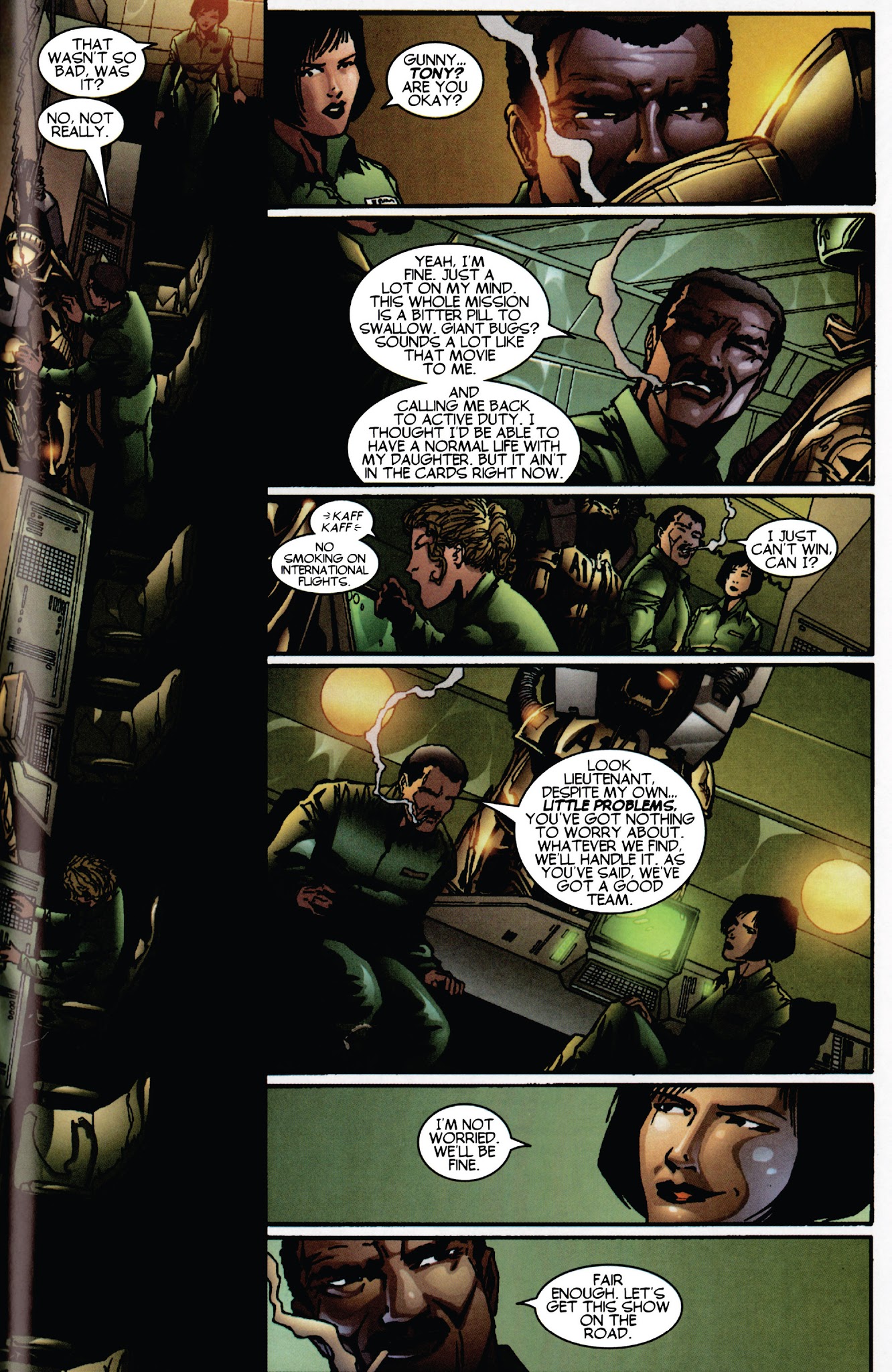 Read online Armorines (1999) comic -  Issue #1 - 23