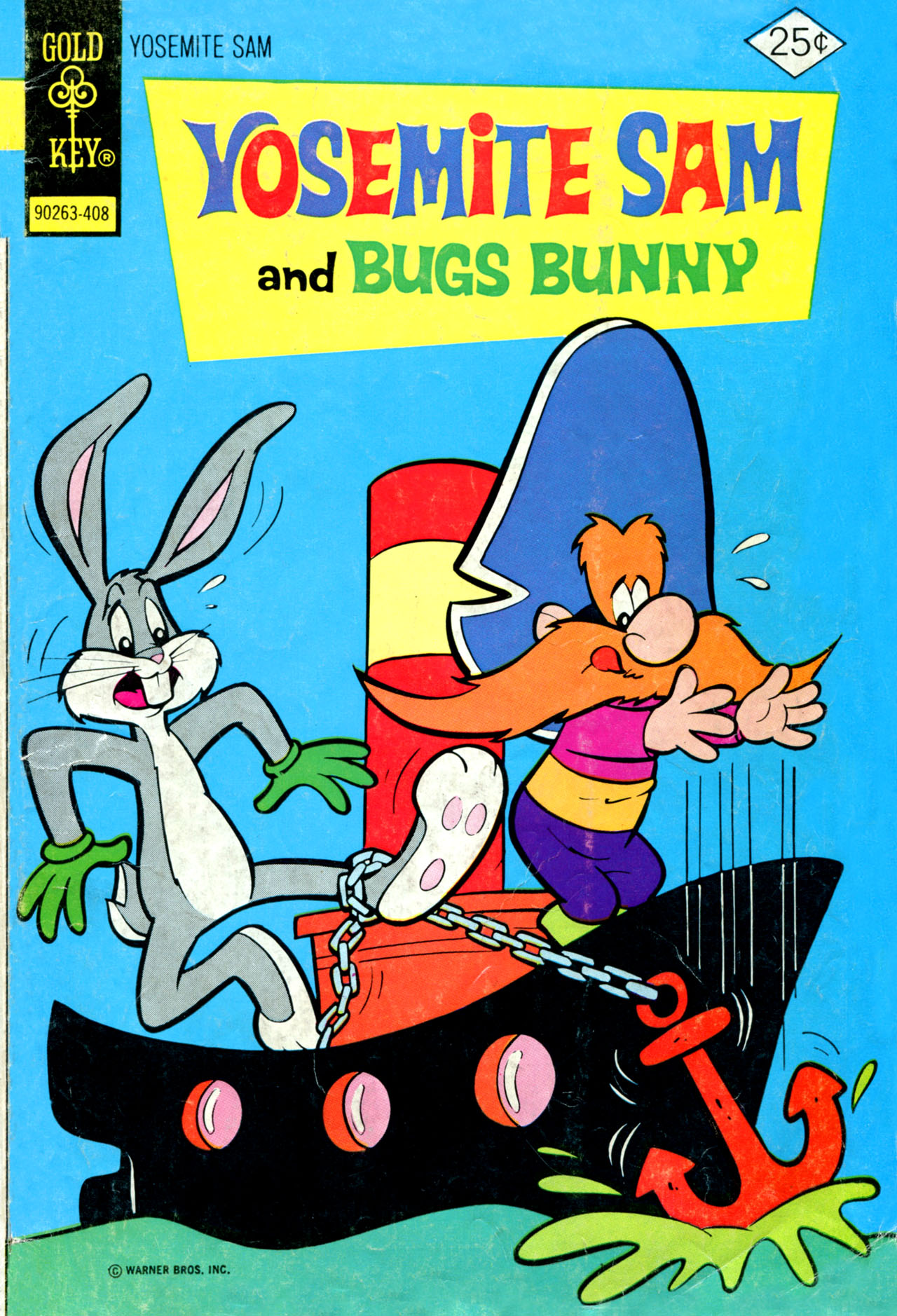 Read online Yosemite Sam and Bugs Bunny comic -  Issue #22 - 1