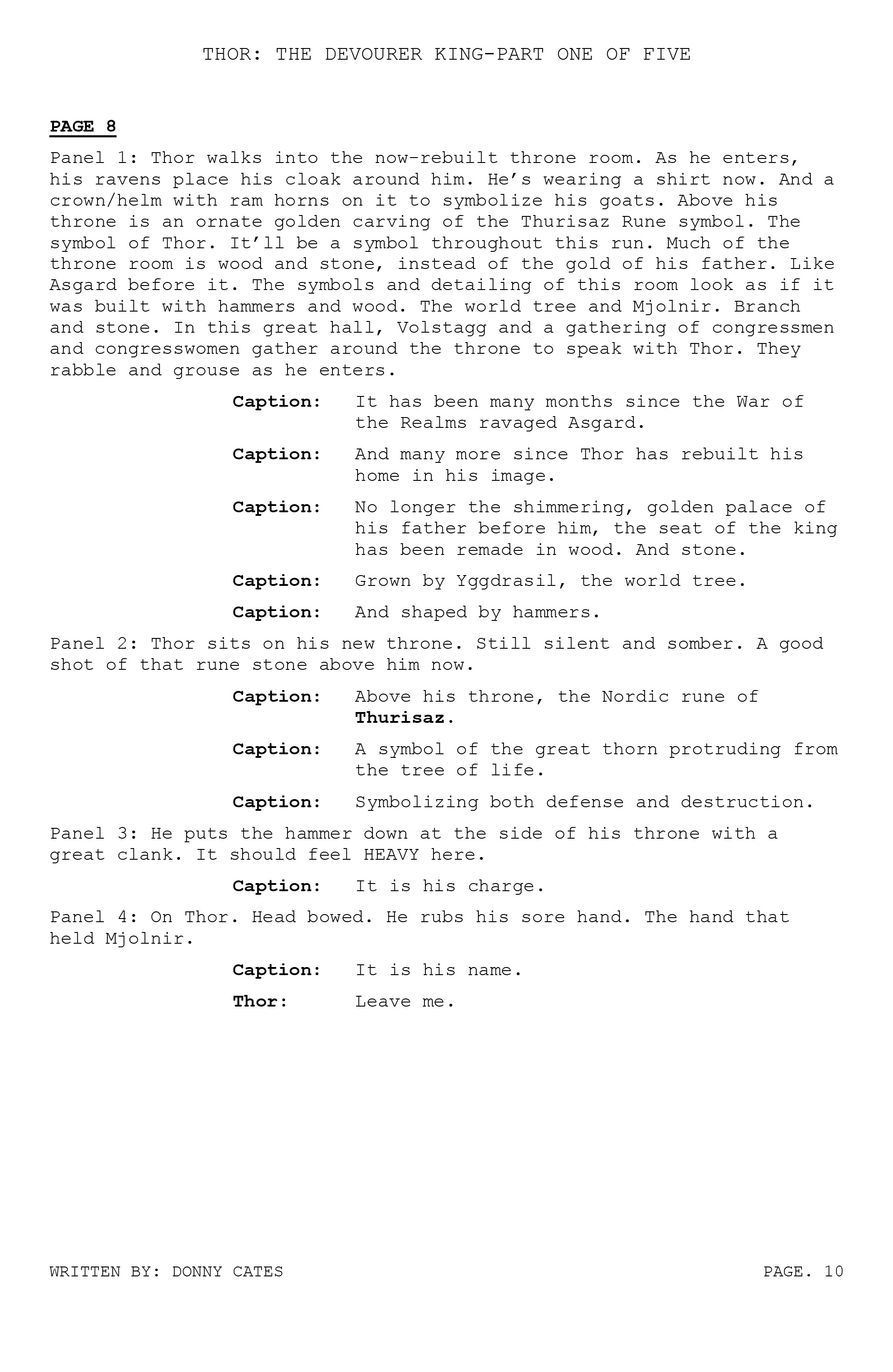 Read online Thor (2020) comic -  Issue # _Director's Cut (Part 1) - 65