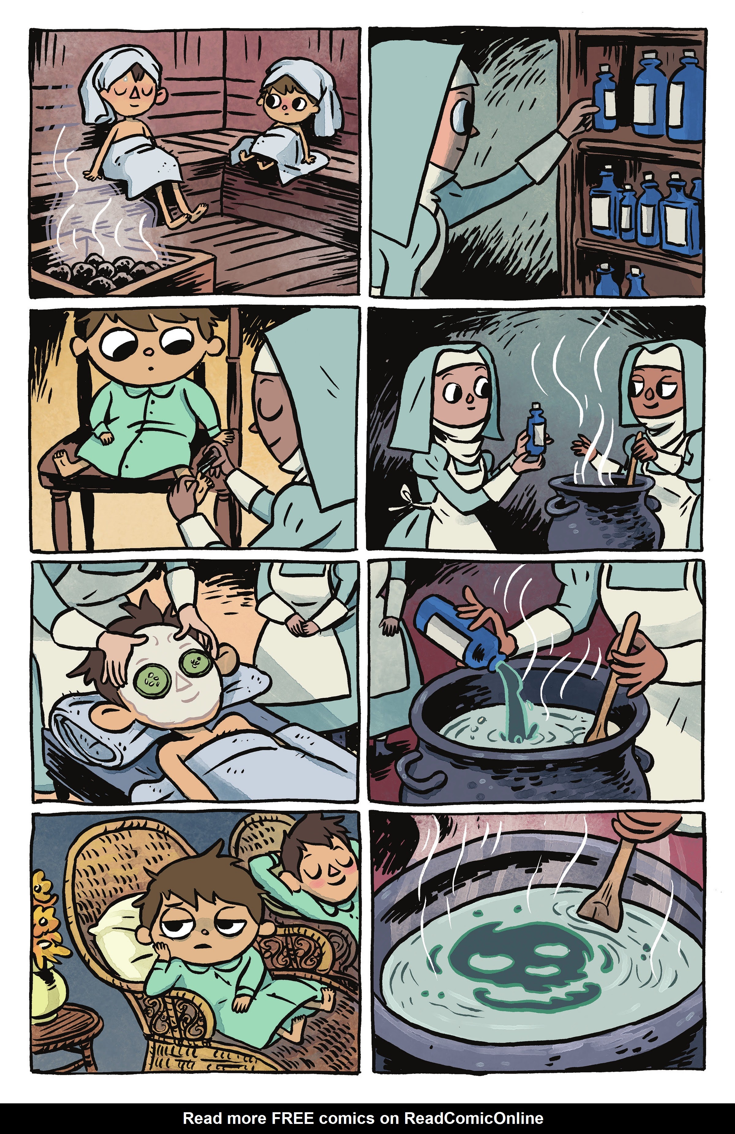 Read online Over the Garden Wall: Benevolent Sisters of Charity comic -  Issue # TPB - 78
