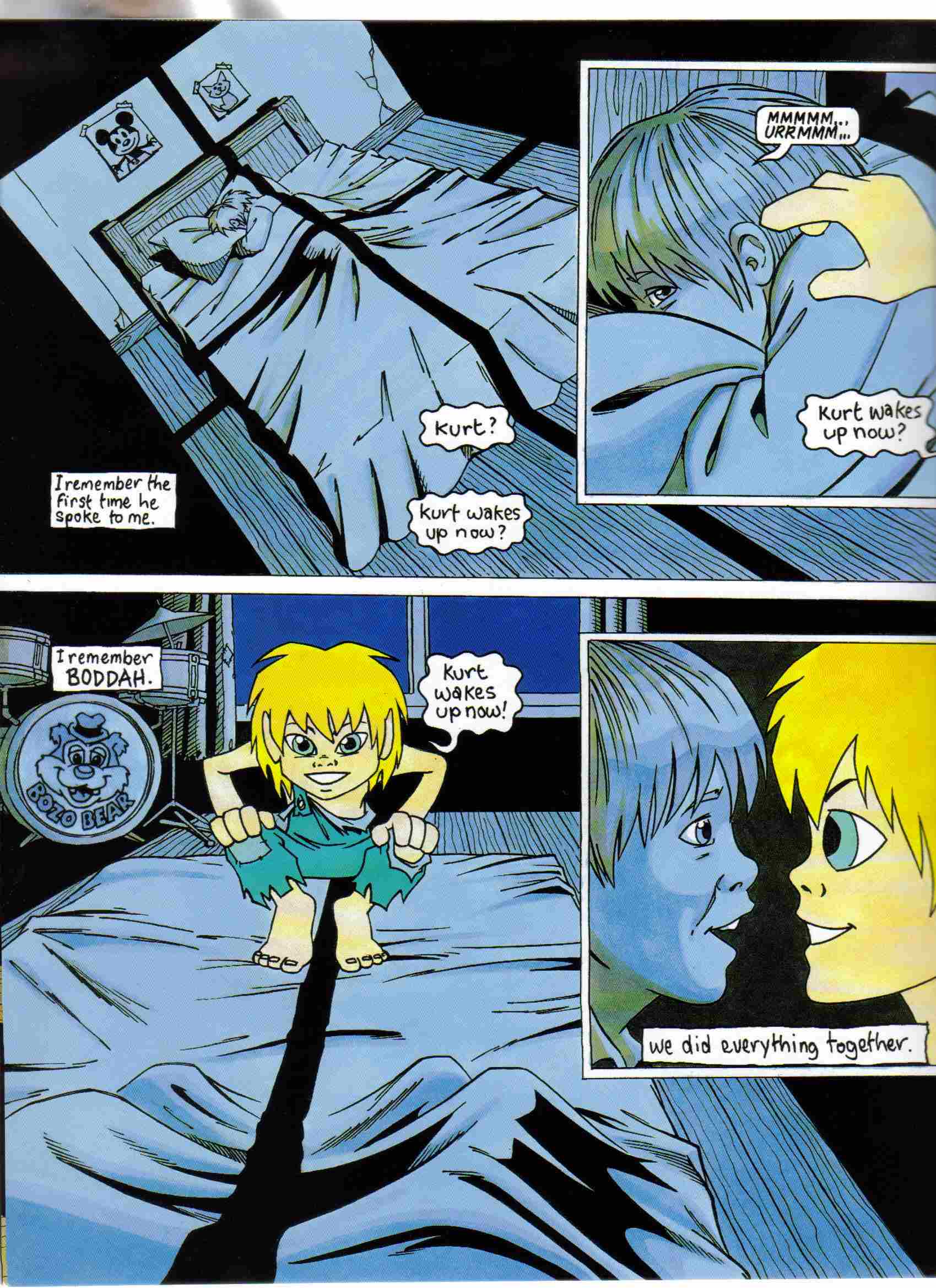 Read online GodSpeed: The Kurt Cobain Graphic comic -  Issue # TPB - 13
