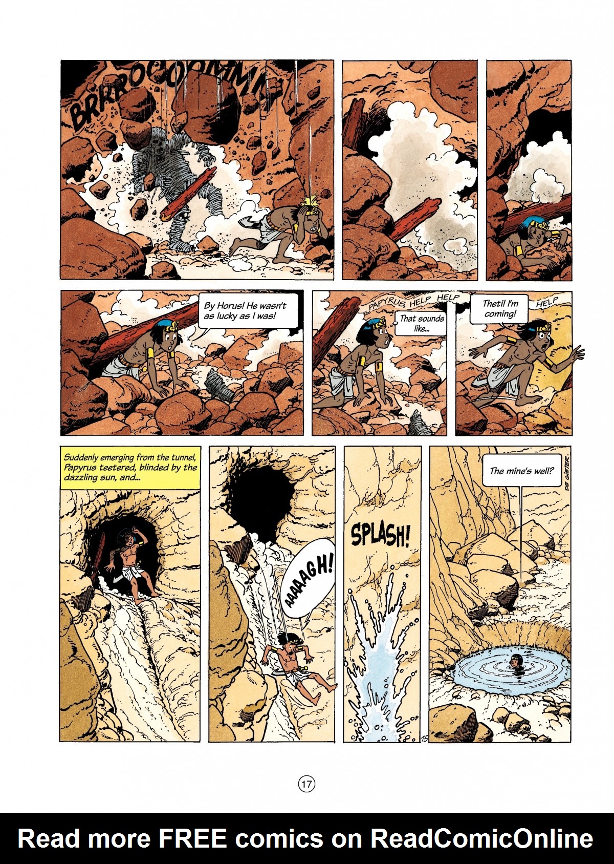 Read online Papyrus comic -  Issue #4 - 17
