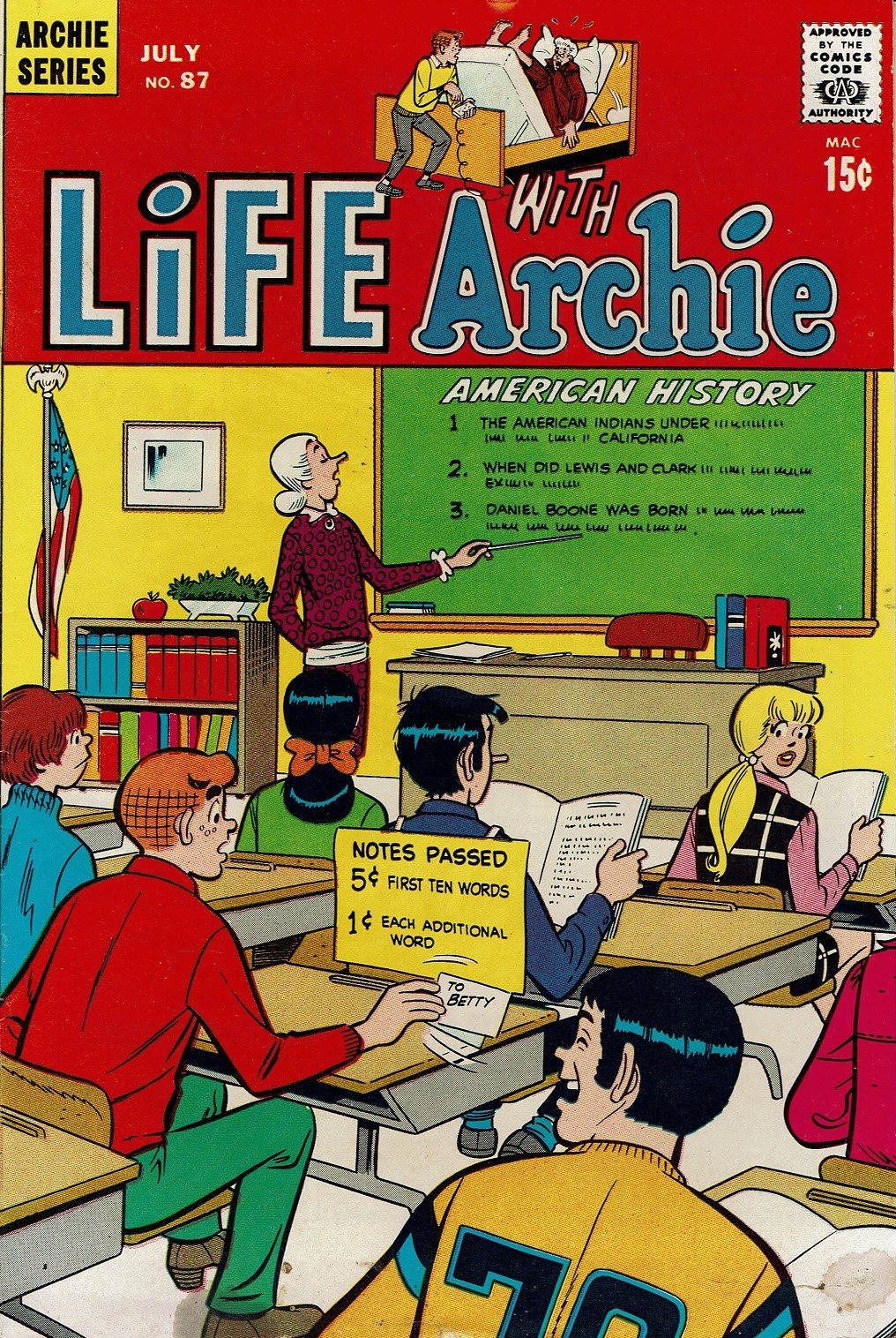 Read online Life With Archie (1958) comic -  Issue #87 - 1