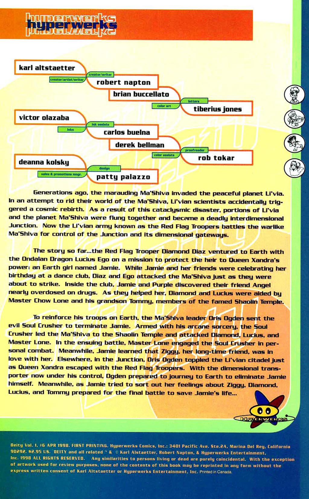 Read online Deity comic -  Issue #6 - 2