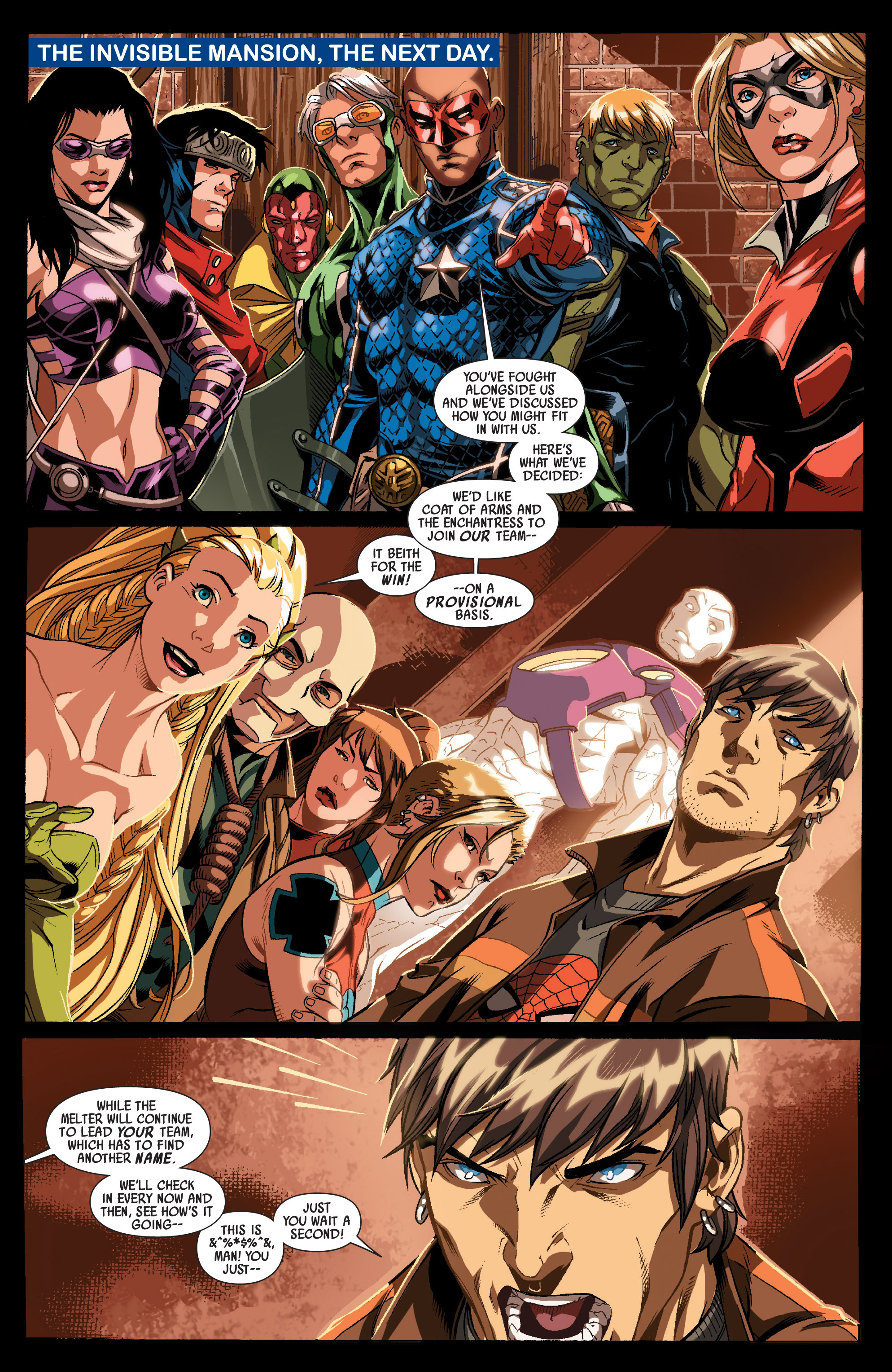 Read online Dark Reign: Young Avengers comic -  Issue #4 - 7