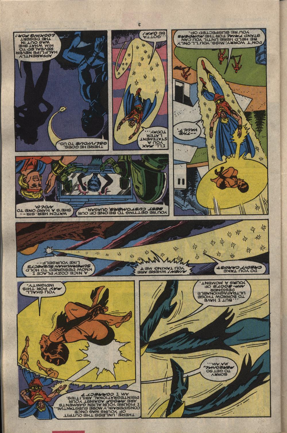 Read online Quasar comic -  Issue #10 - 3