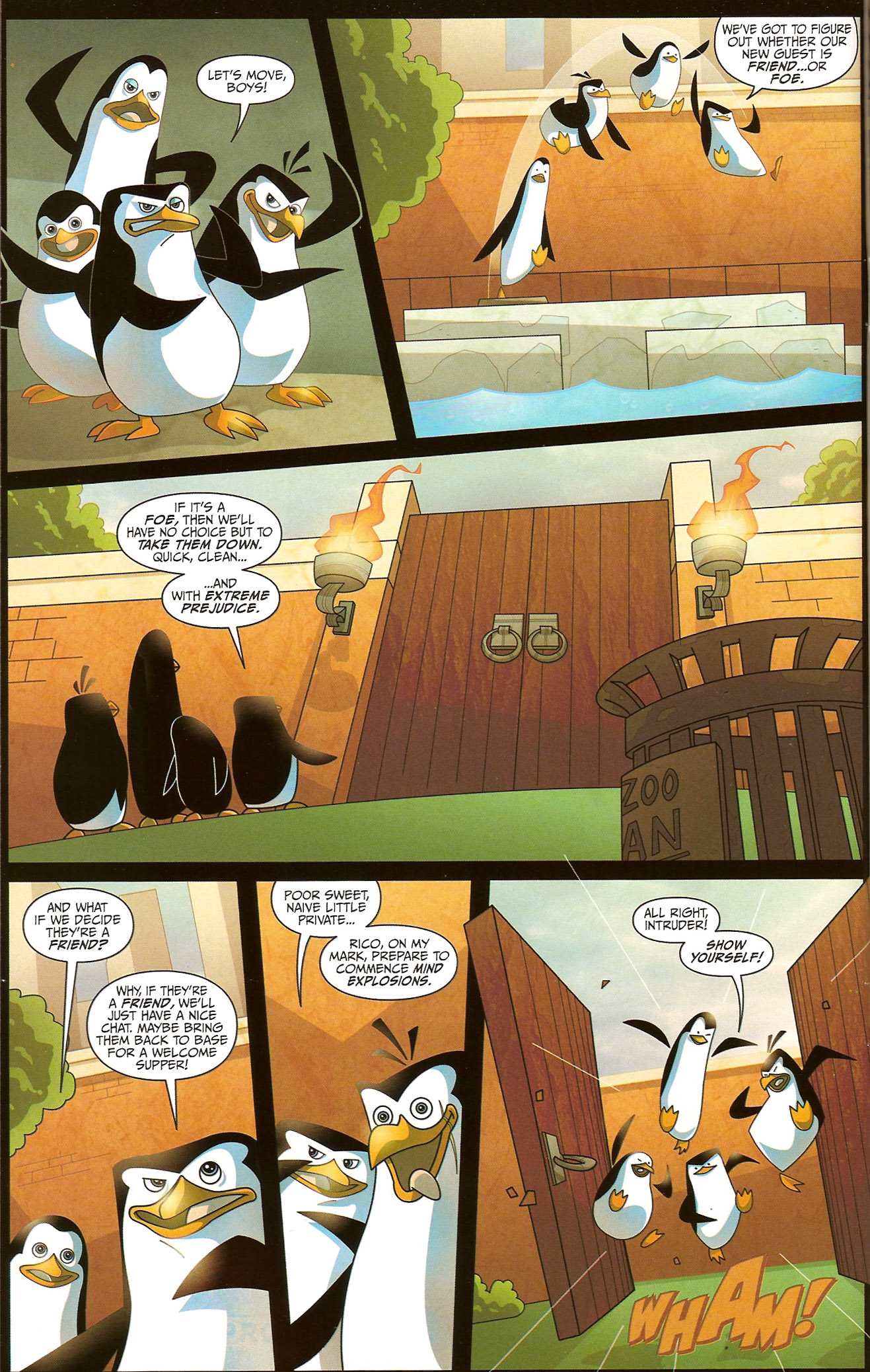 Read online Penguins of Madagascar comic -  Issue #1 - 6