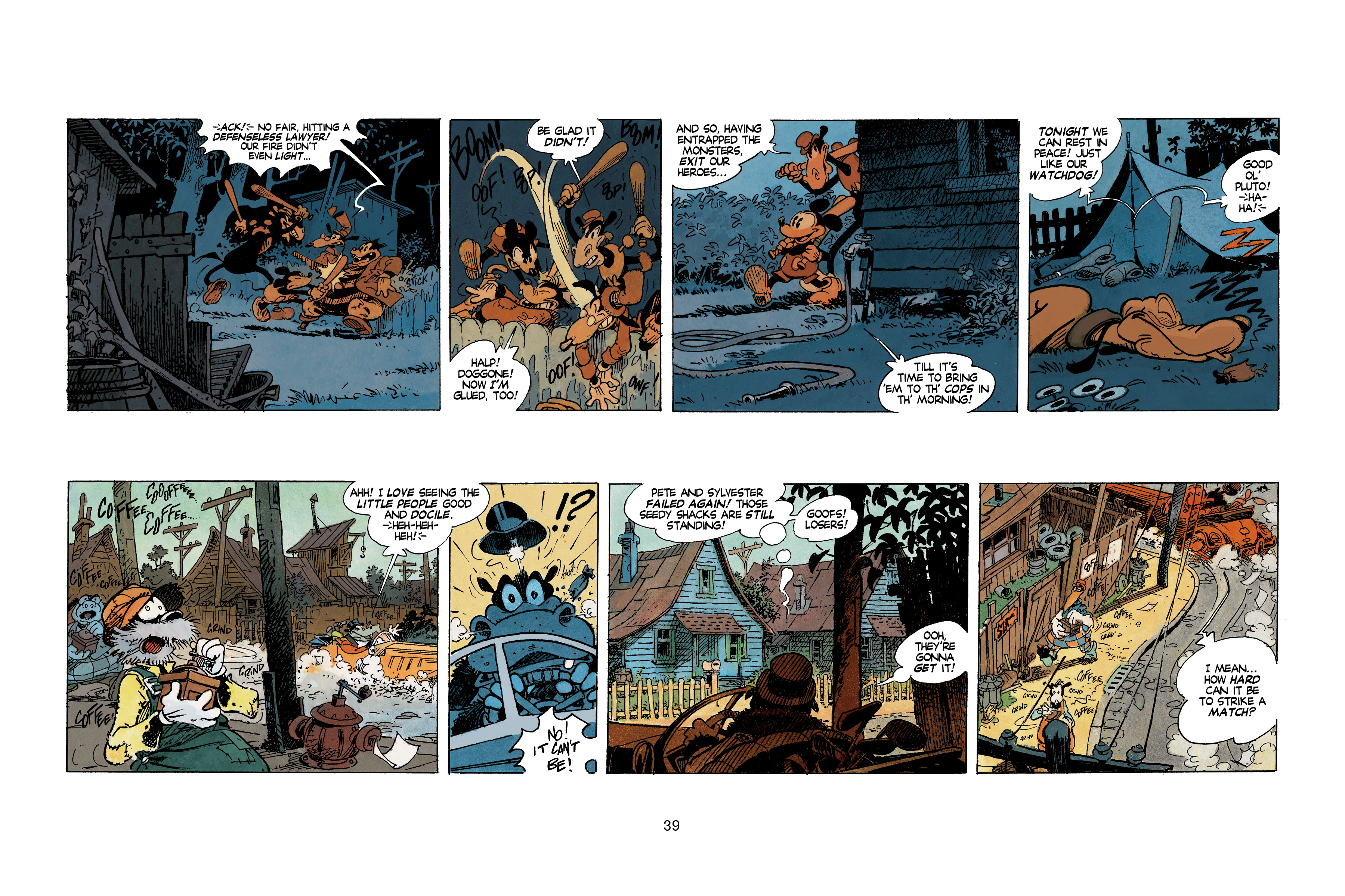 Read online Mickey Mouse: Zombie Coffee comic -  Issue # TPB - 40