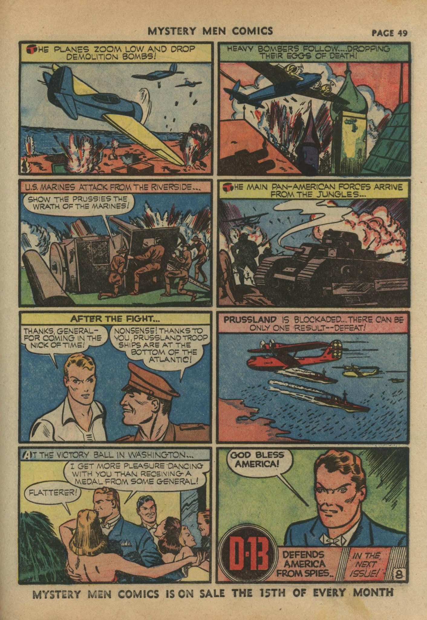 Read online Mystery Men Comics comic -  Issue #18 - 51