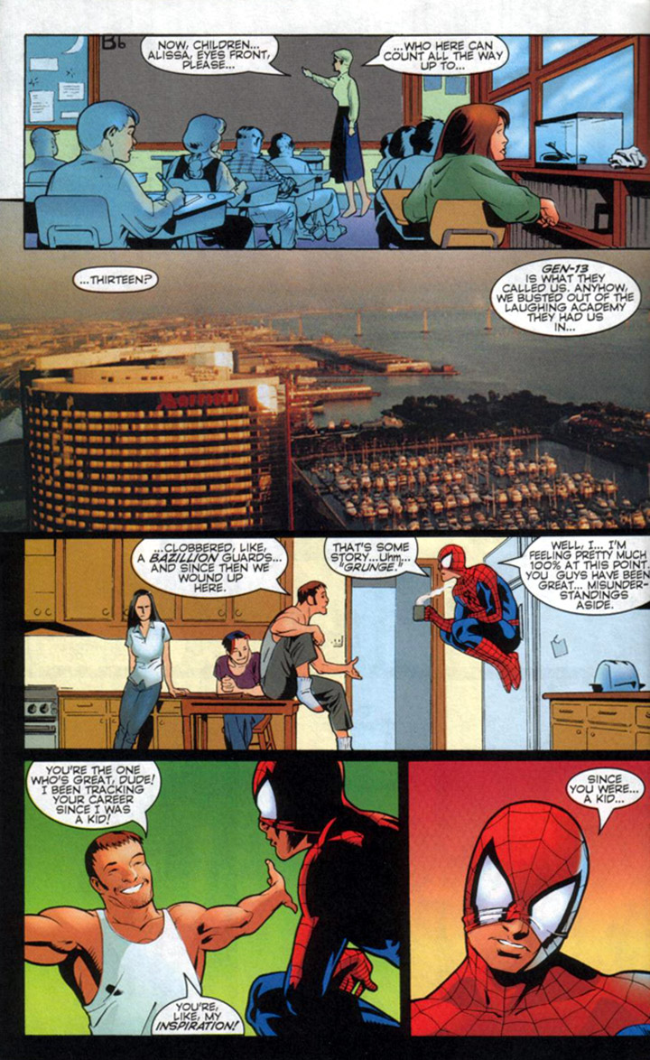 Read online Spider-Man/Gen13 comic -  Issue # Full - 31