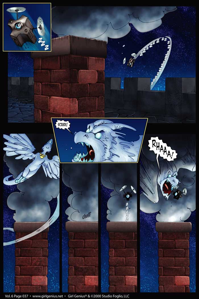 Read online Girl Genius (2002) comic -  Issue #6 - 38