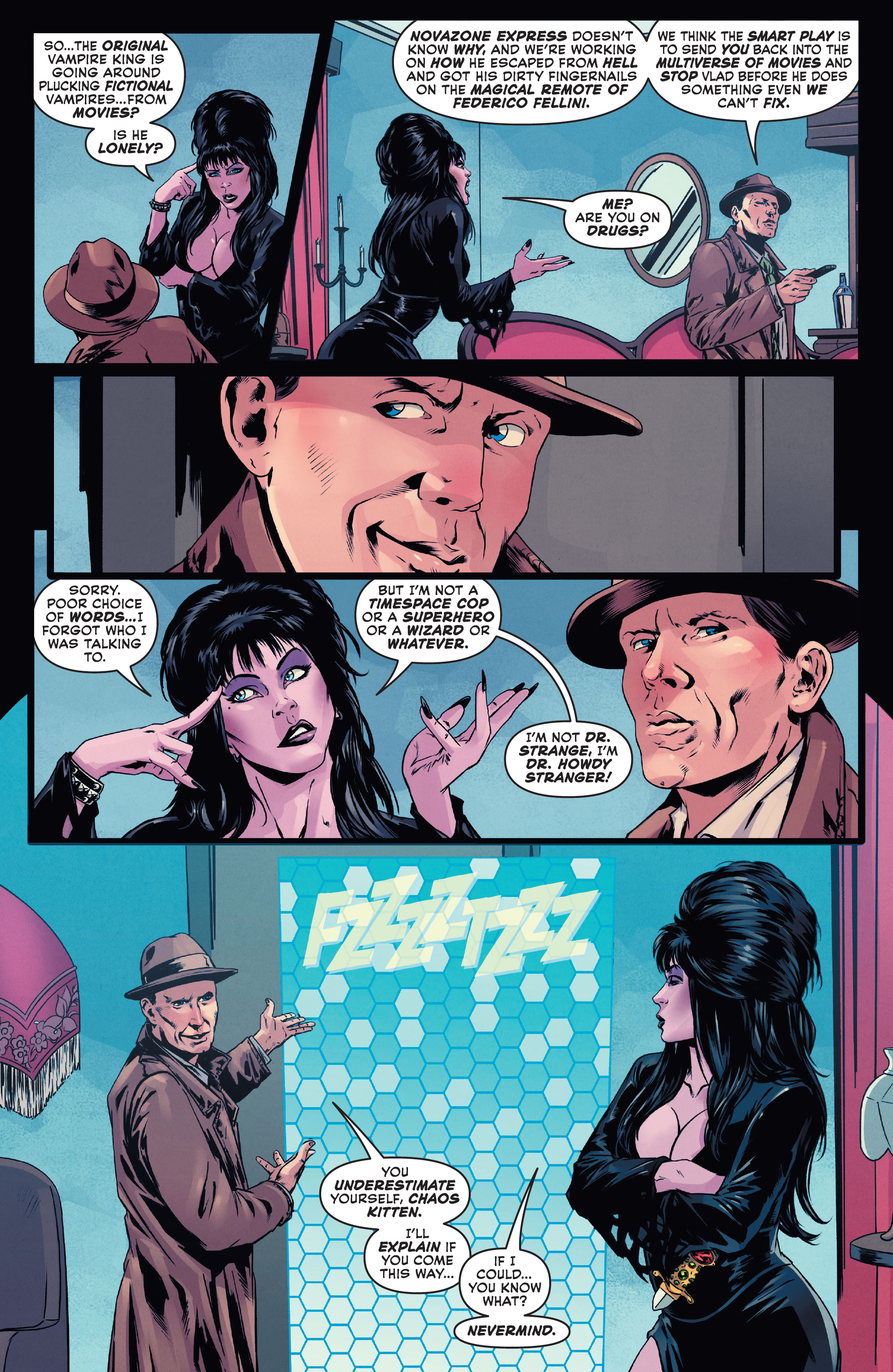 Read online Elvira in Monsterland comic -  Issue #1 - 10