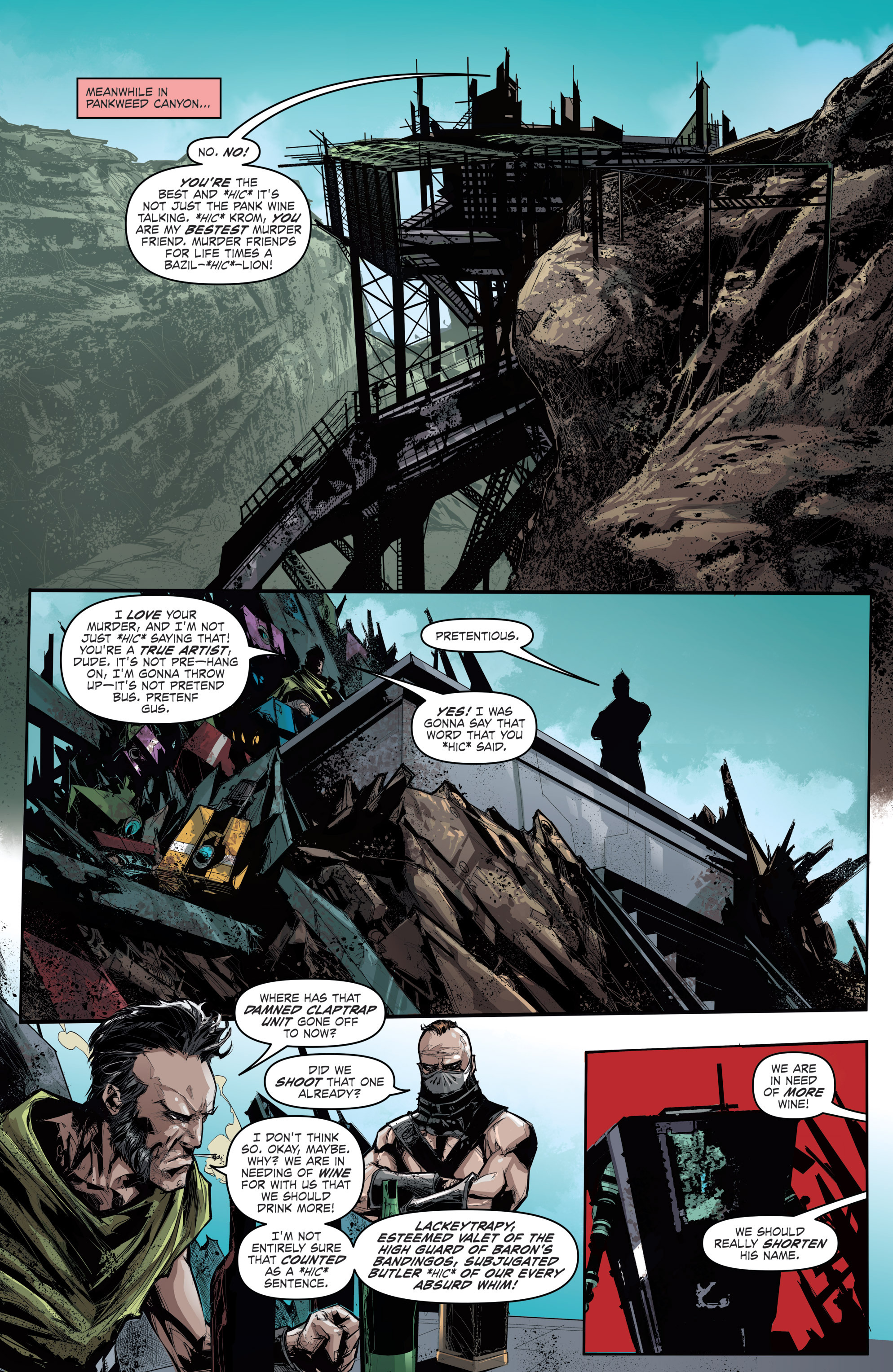 Read online Borderlands: Tannis & the Vault comic -  Issue #7 - 8