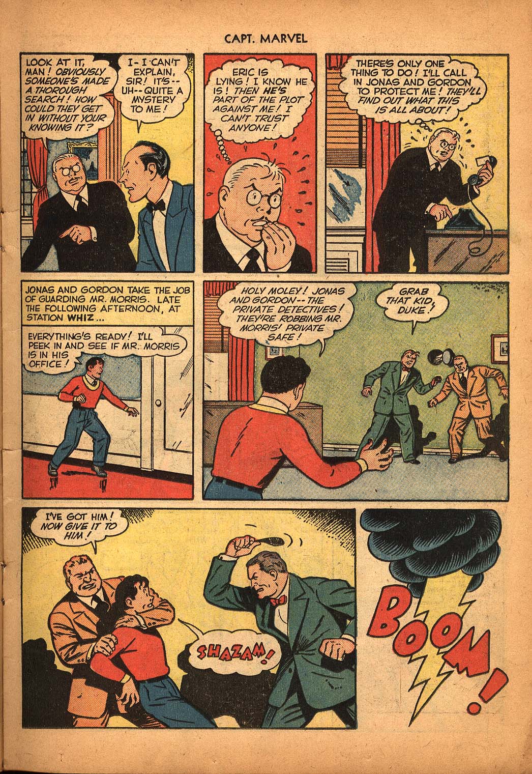 Read online Captain Marvel Adventures comic -  Issue #108 - 23