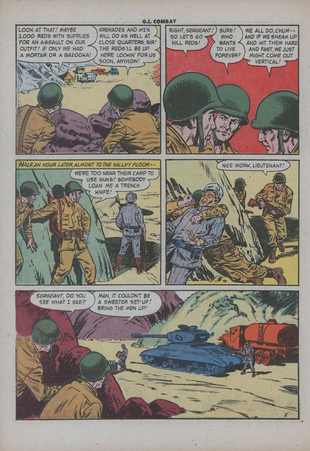 Read online G.I. Combat (1952) comic -  Issue #32 - 22