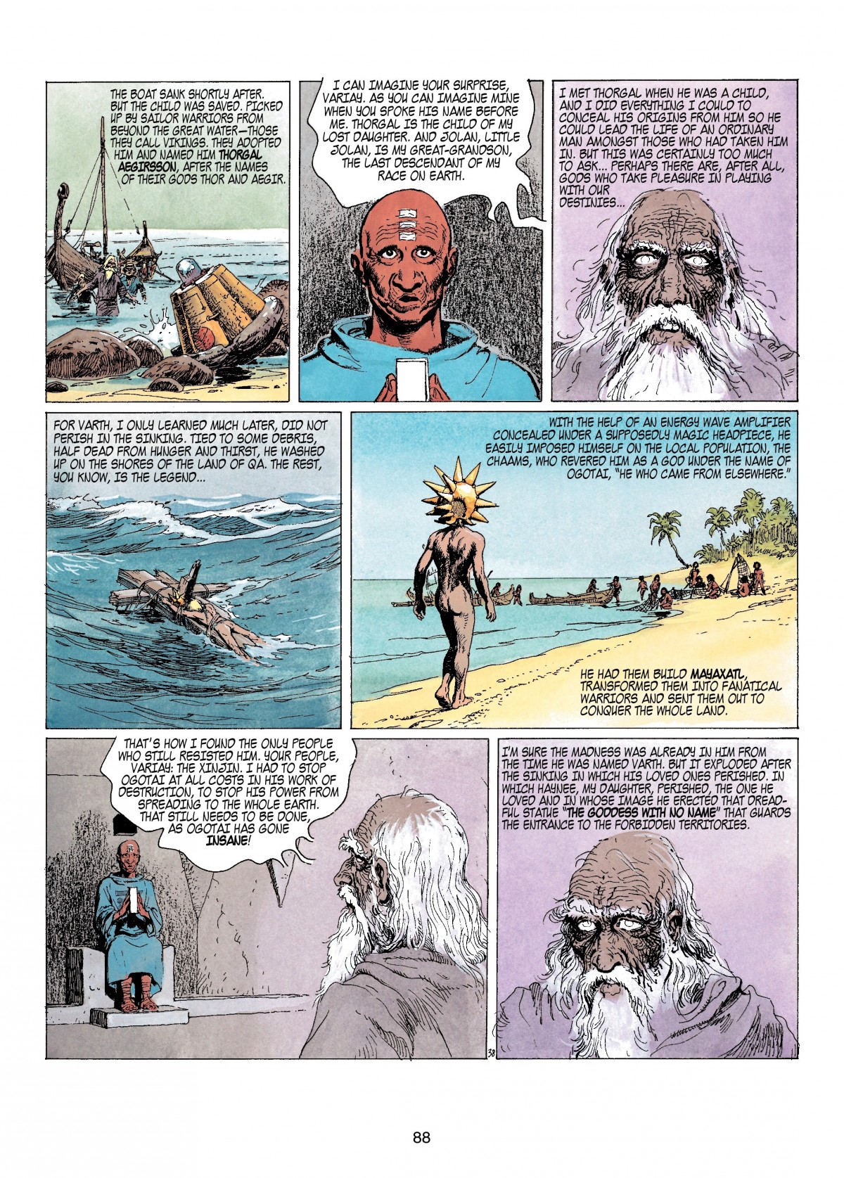 Read online Thorgal comic -  Issue #5 - 90