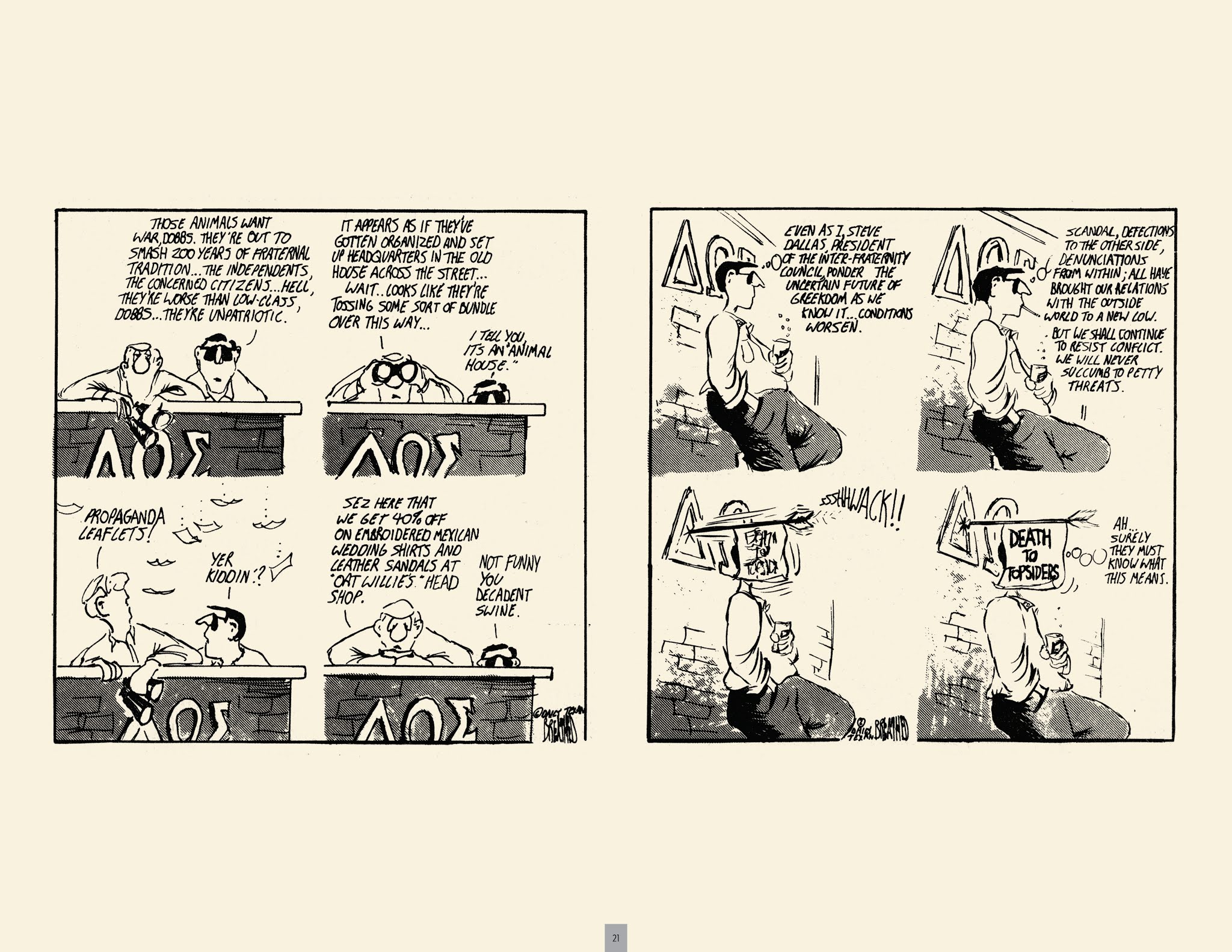 Read online Berkeley Breathed's Academia Waltz and Other Profound Transgressions comic -  Issue # TPB (Part 1) - 18
