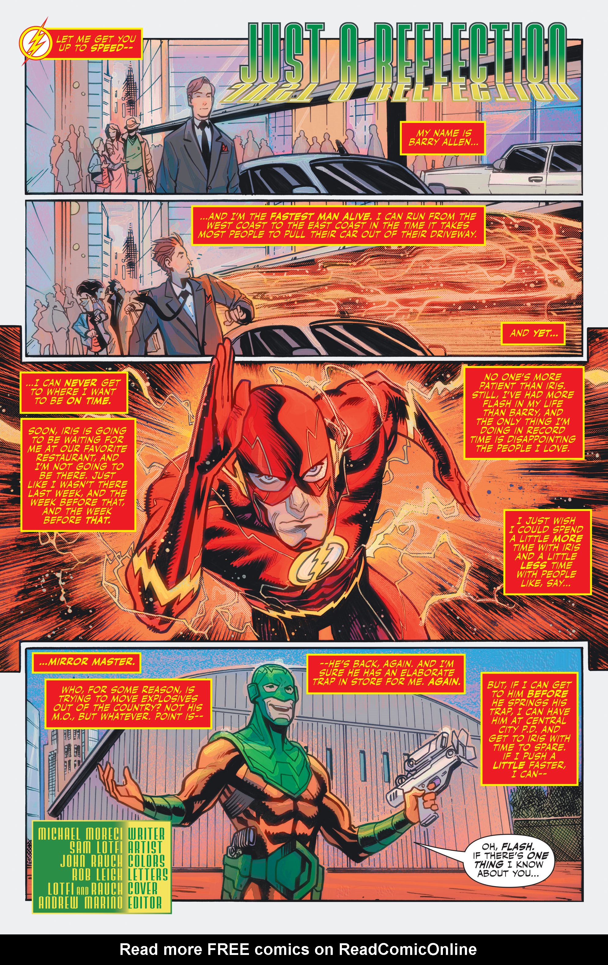 Read online Flash: Fastest Man Alive comic -  Issue #9 - 2