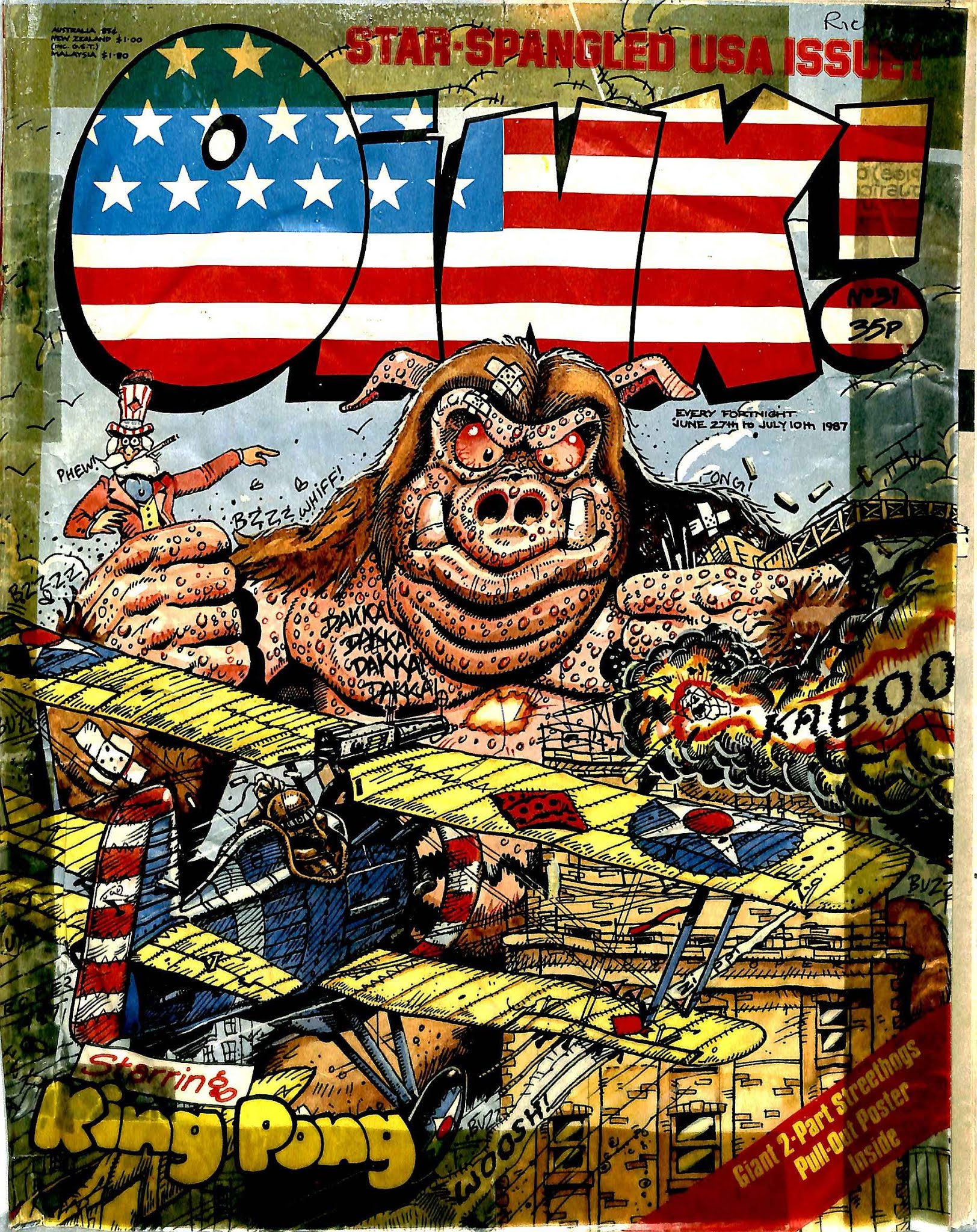 Read online Oink! comic -  Issue #31 - 1
