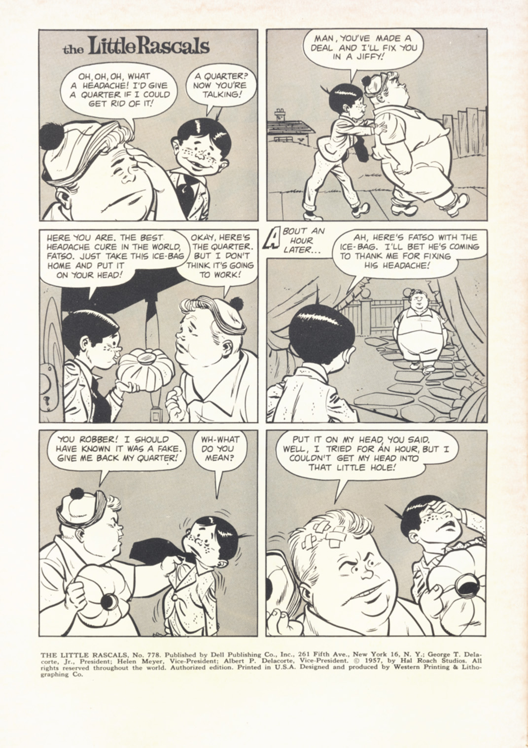 Read online Four Color Comics comic -  Issue #778 - 2